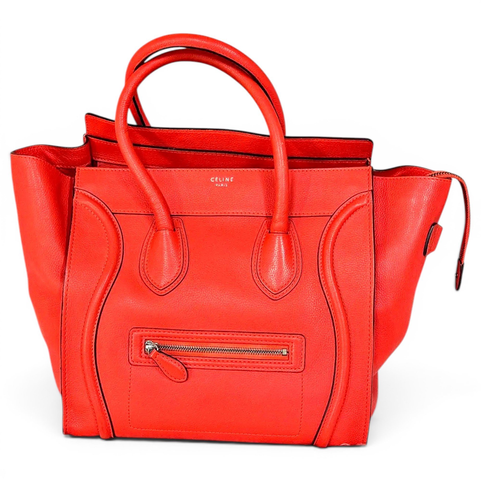 Luggage leather handbag