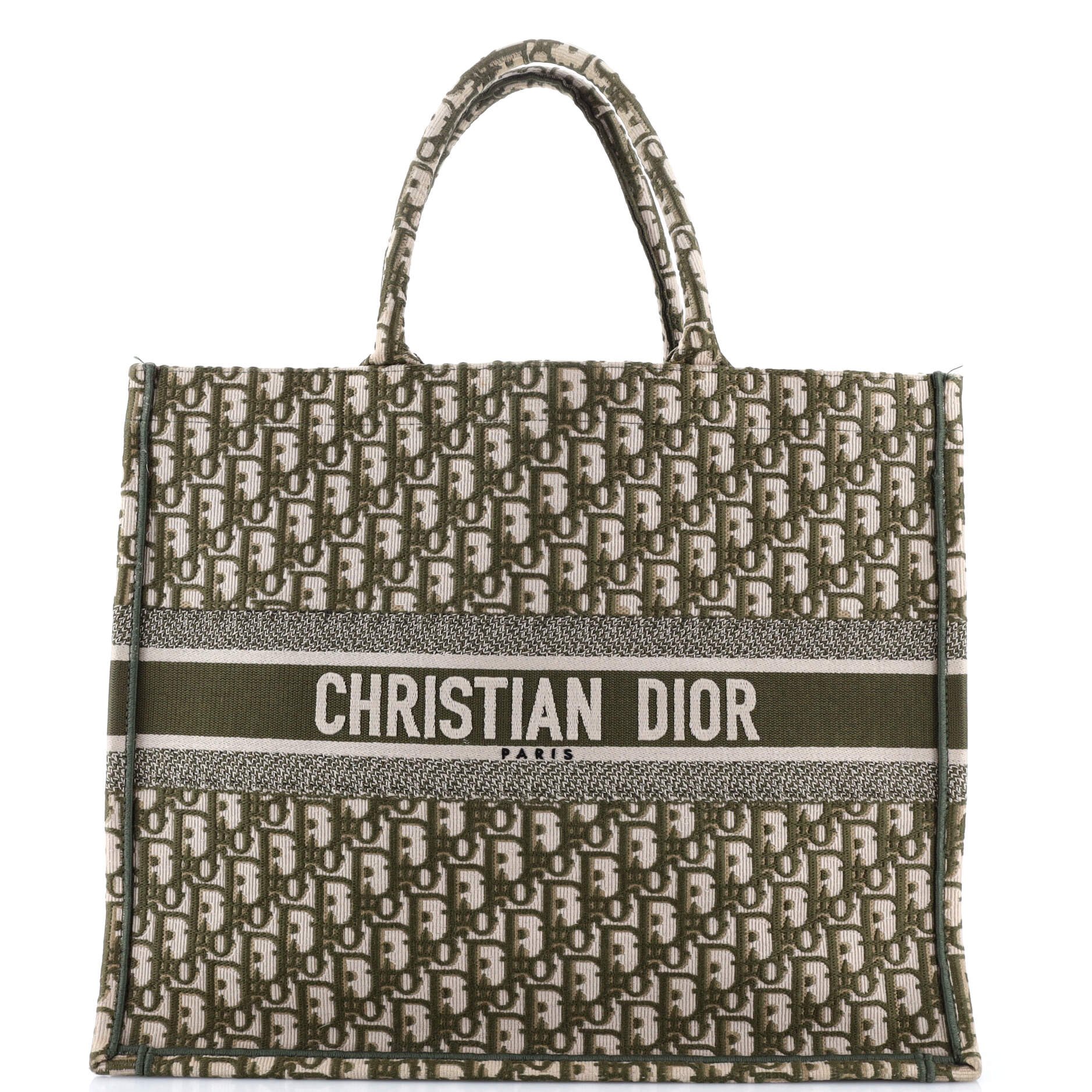 Dior Book Tote Oblique Canvas Large