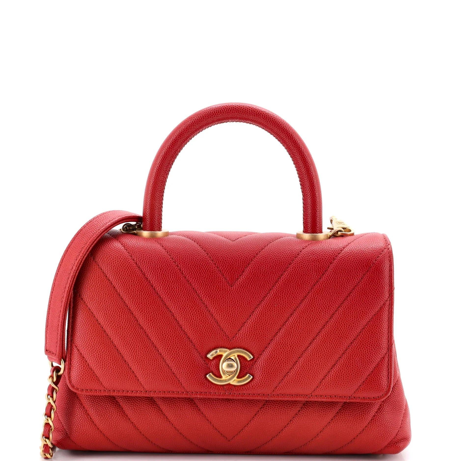 Leather handbag