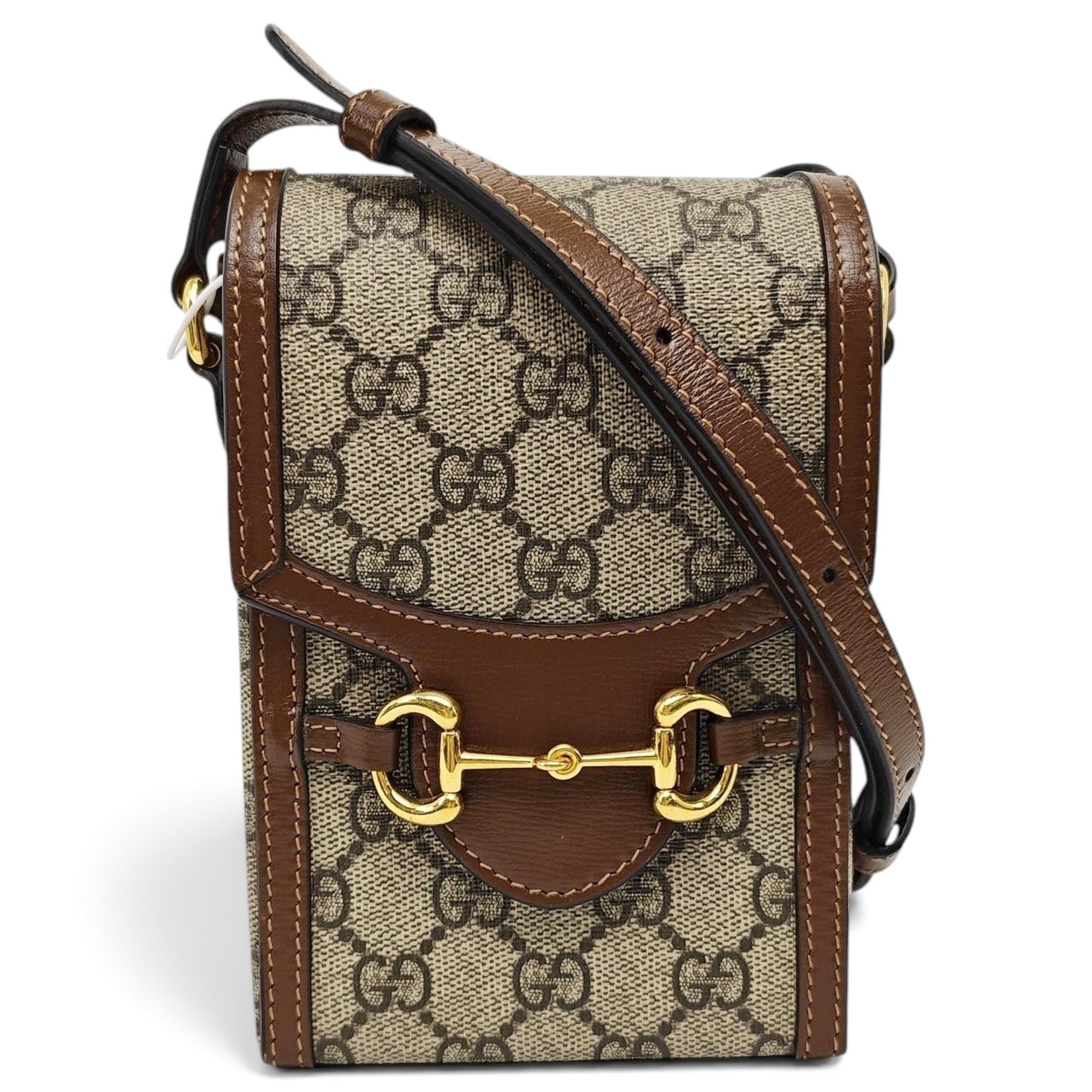 Handle Horsebit 1955 leather handbag