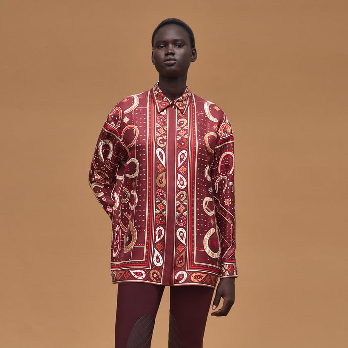 Rouge H "Porte-bonheur Bandana" Shirt