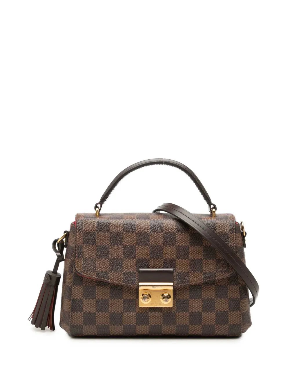 2021-2026 Damier Ebene Croisette satchel