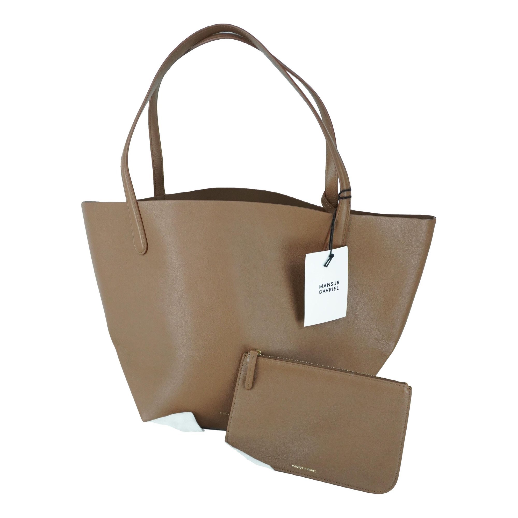 Mansur Gavriel Tulipano leather tote