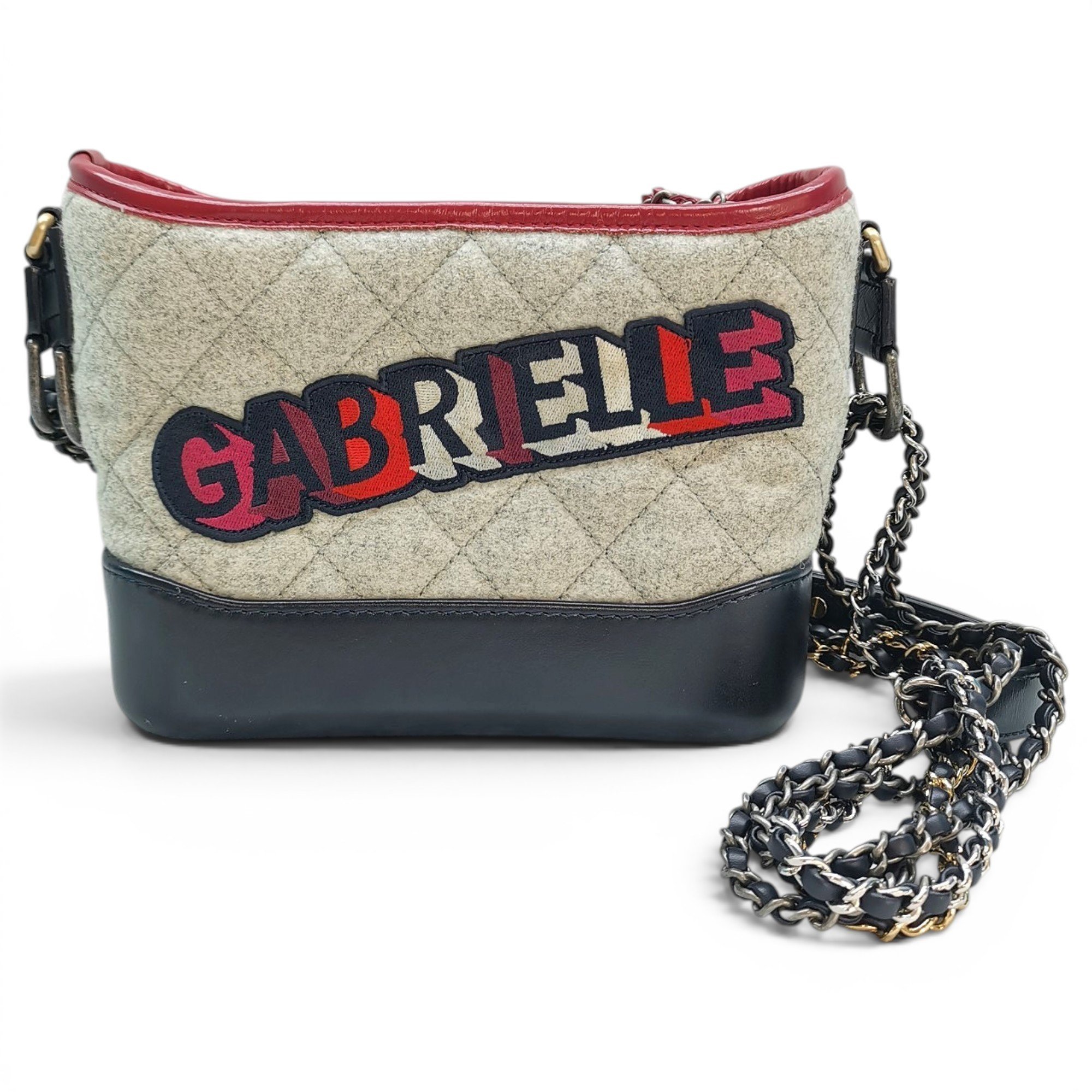 Gabrielle tweed crossbody bag