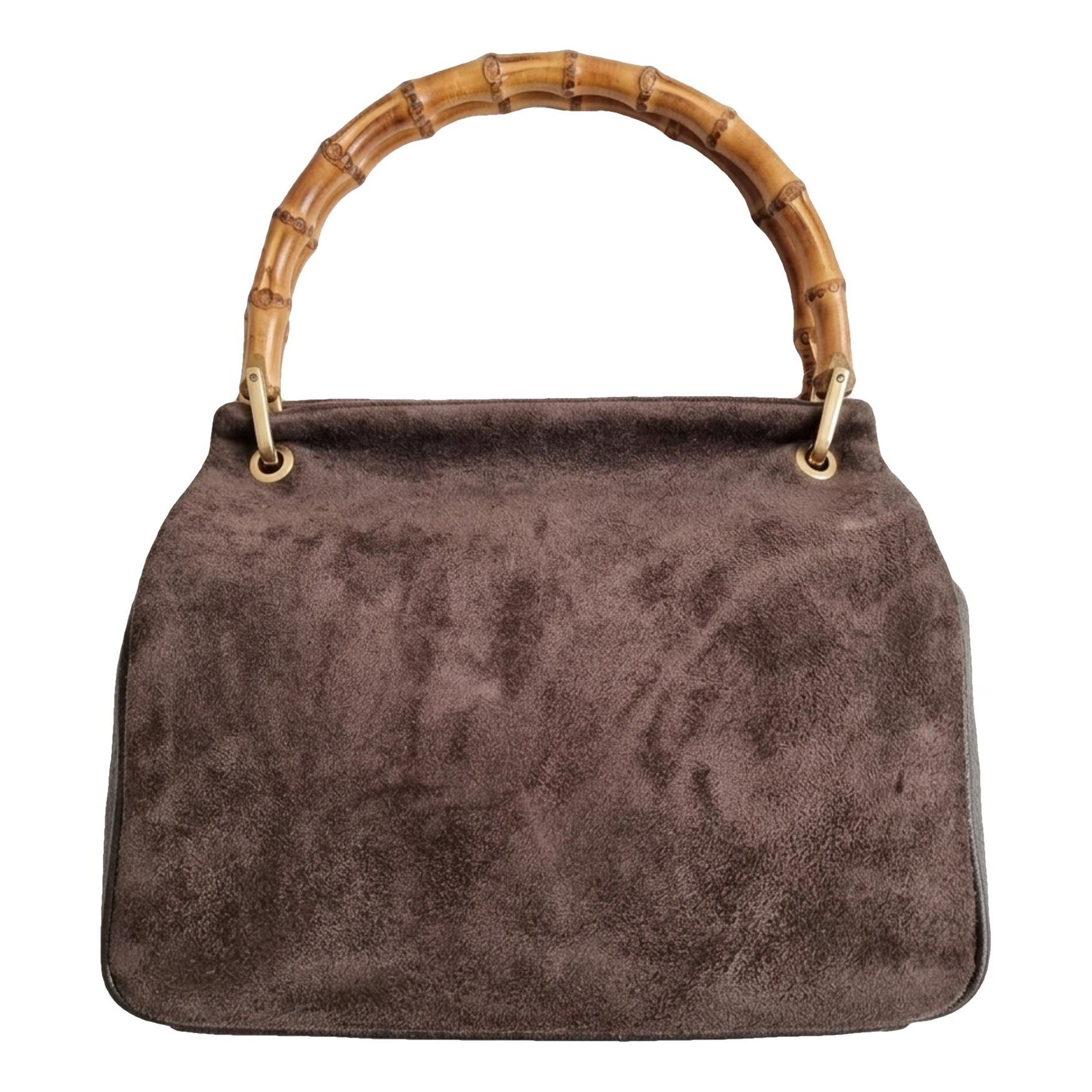 Vintage Bamboo leather handbag