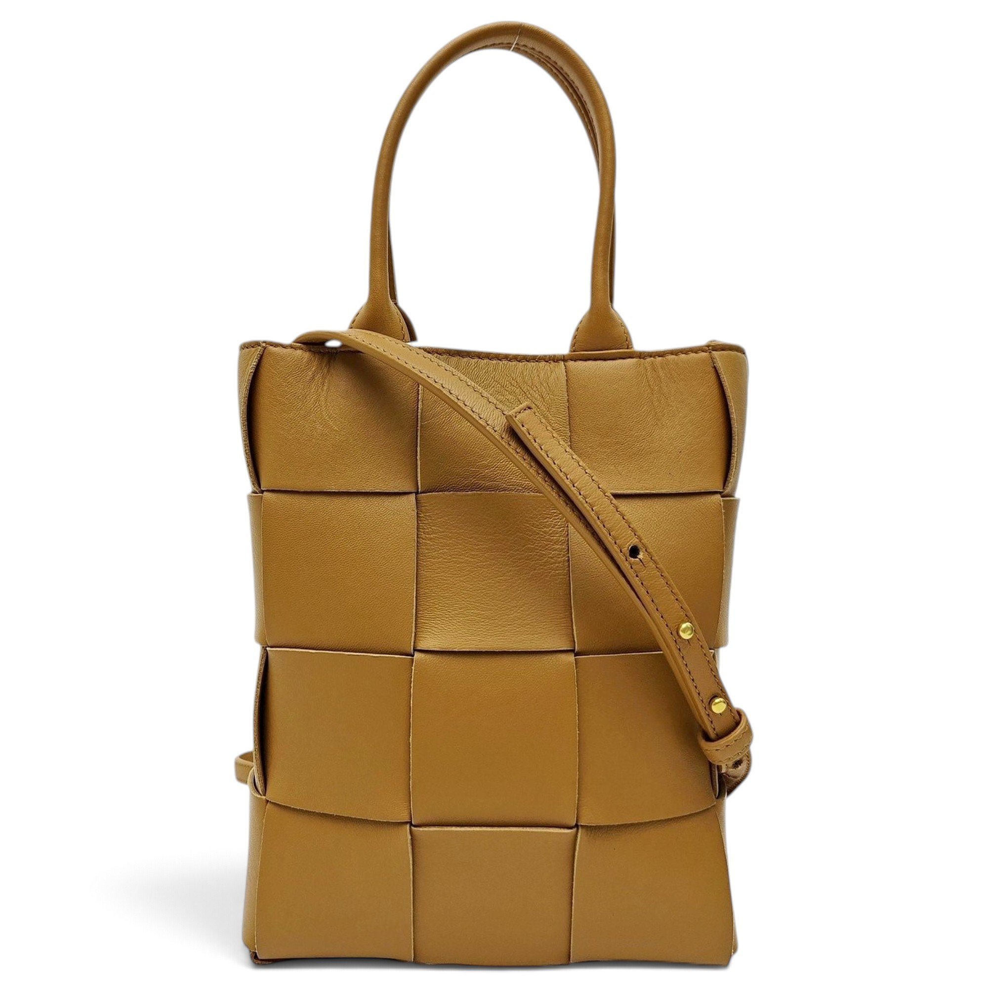 Brick Cassette leather handbag