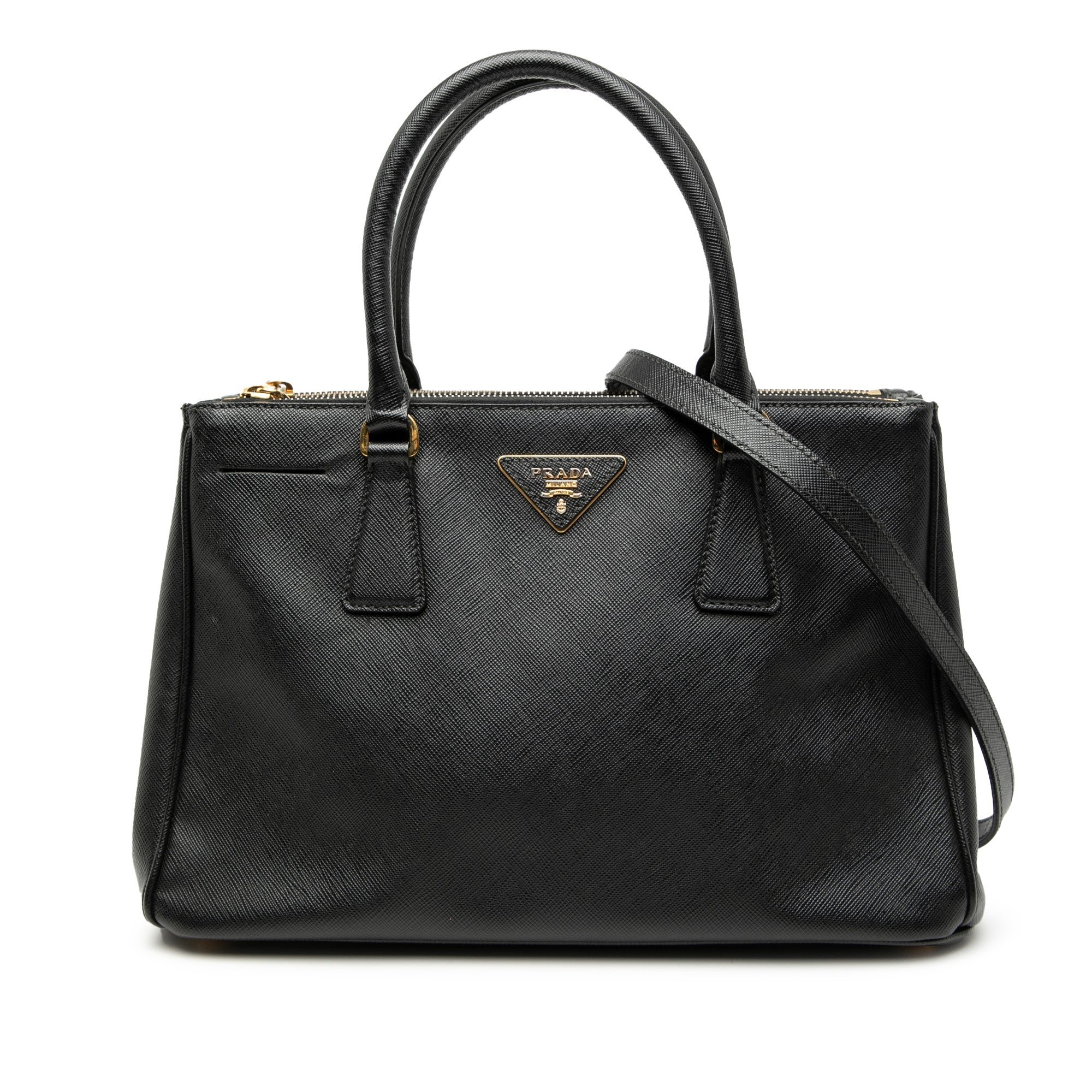 Prada Double leather satchel