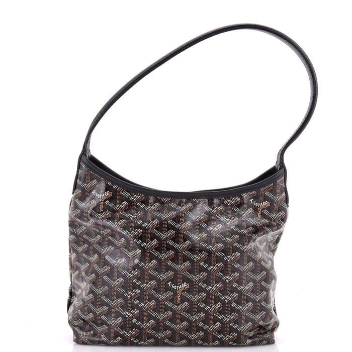 Black Goyard Mini Bohème hobo listed by Rebag