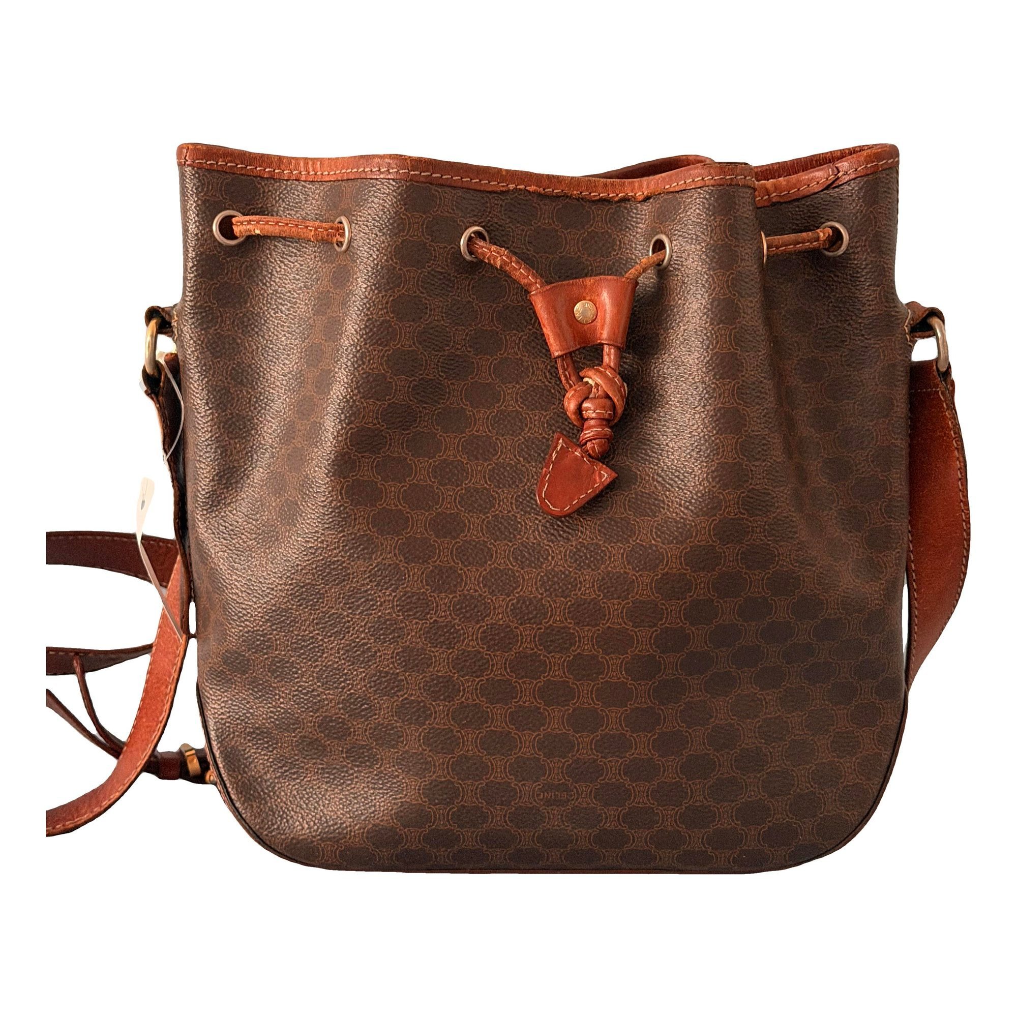 SAC SEAU leather handbag