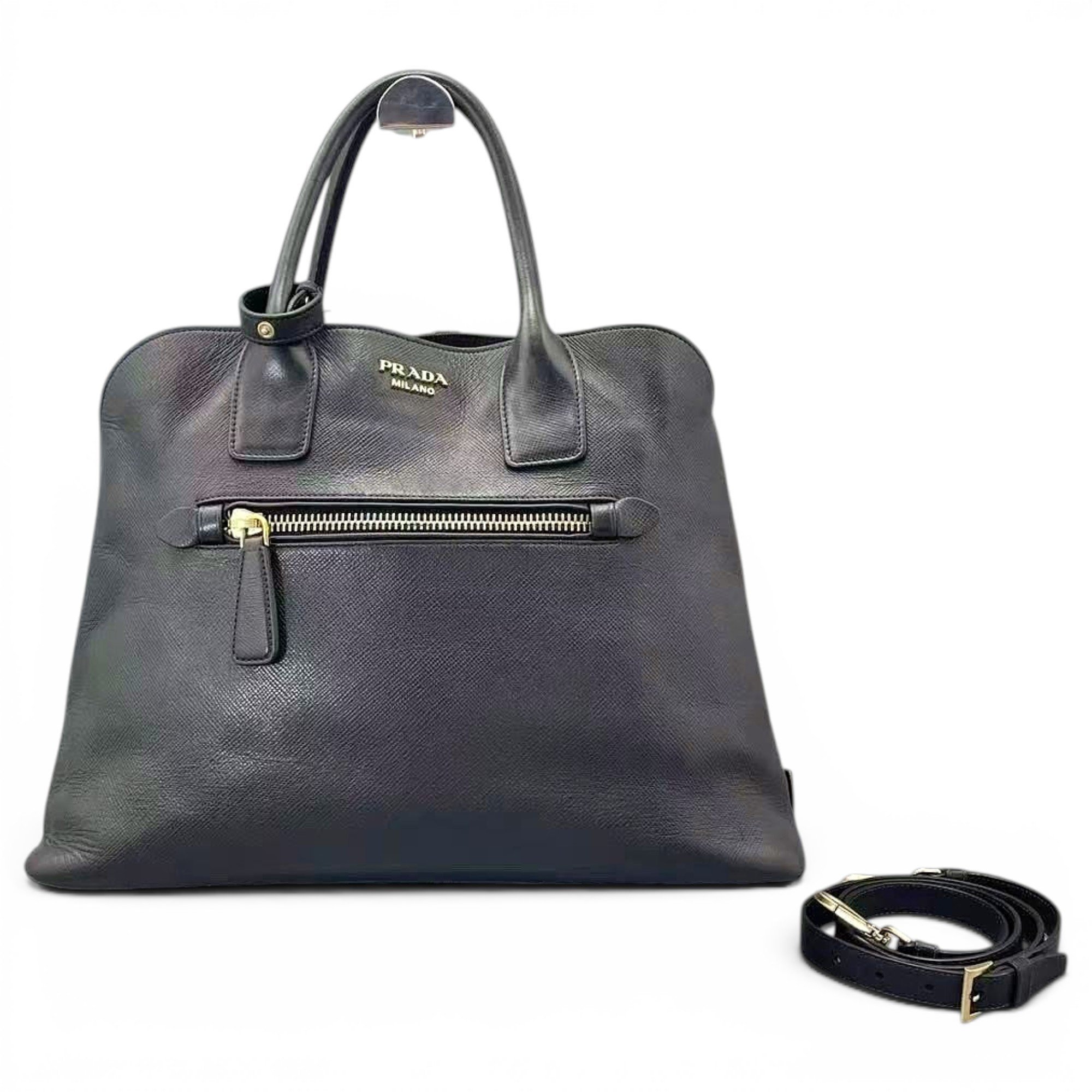 Leather handbag