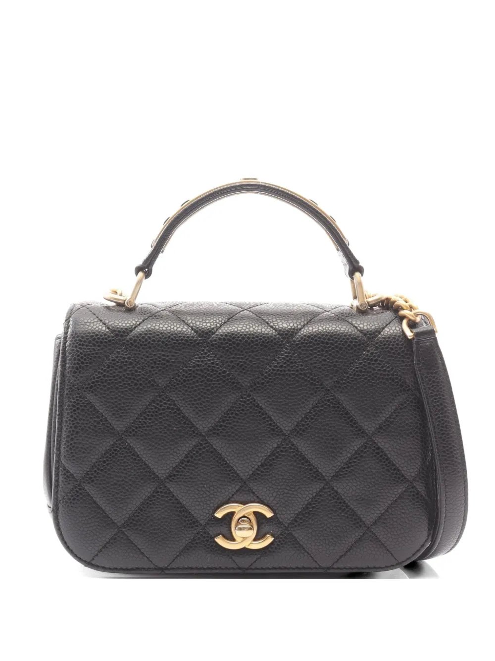 2017-2018 small Matelassé flap shoulder bag