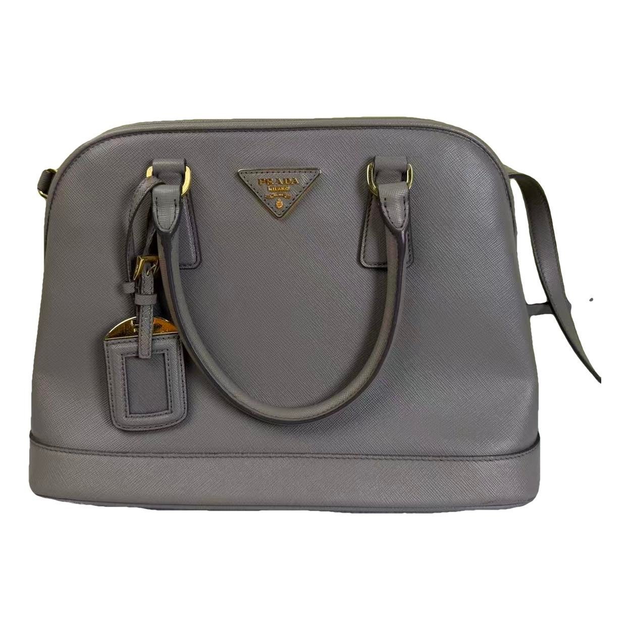 Promenade leather handbag