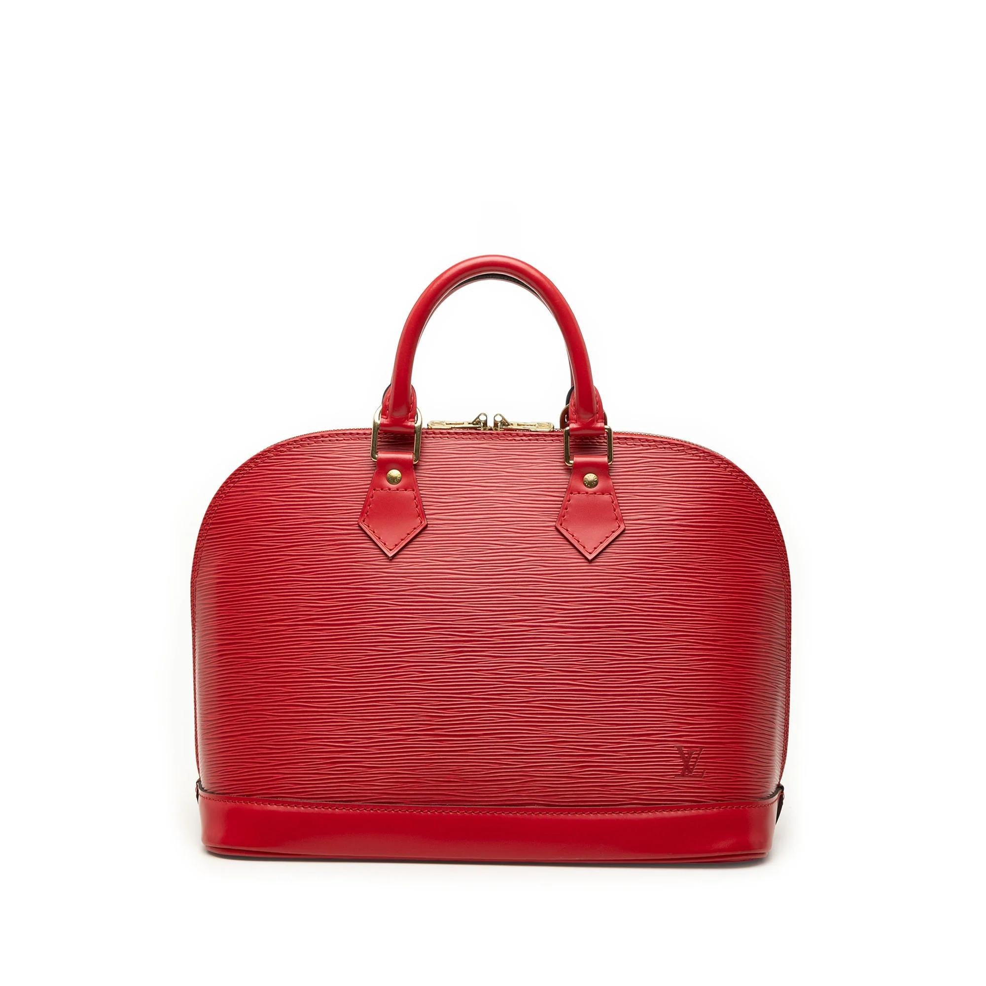Alma leather handbag