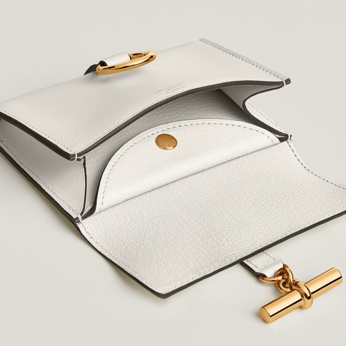 Gris Pâle Glenan Compact Wallet