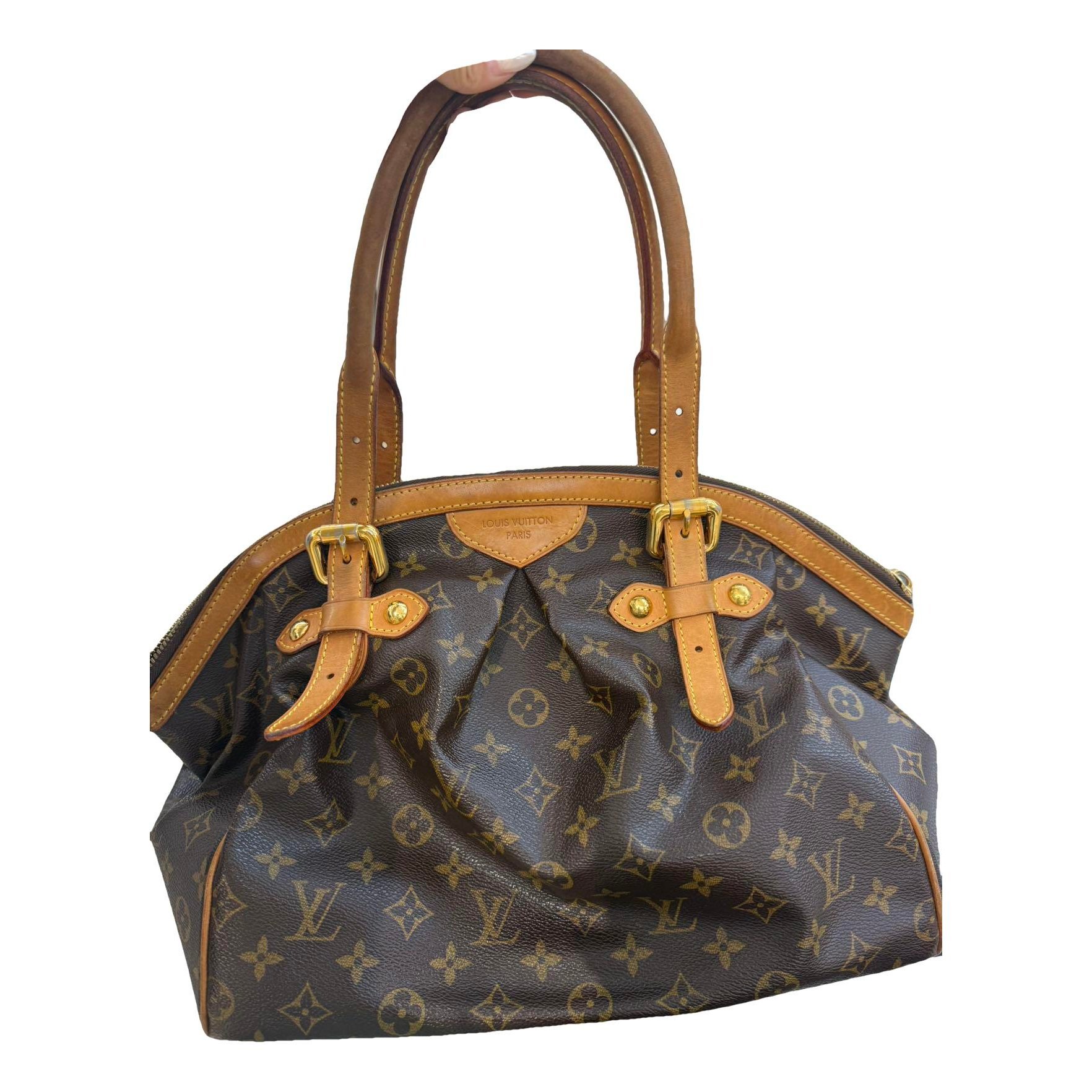 Tivoli leather handbag