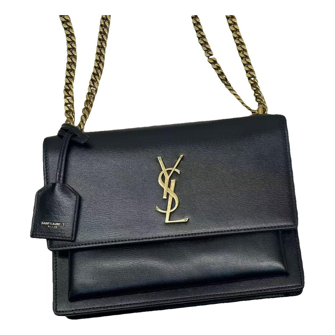 Sunset leather crossbody bag