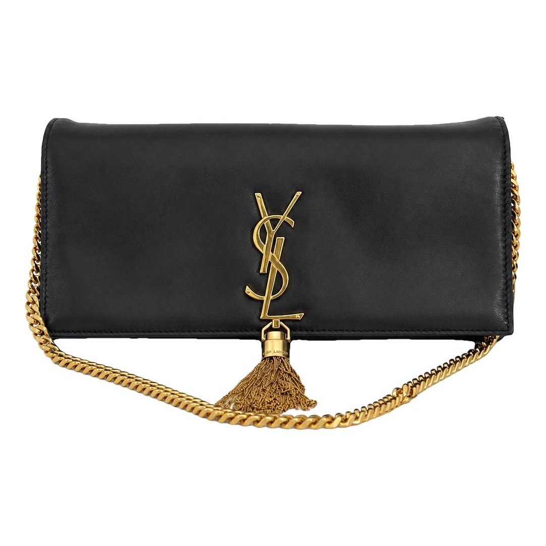 Pompom Kate leather crossbody bag