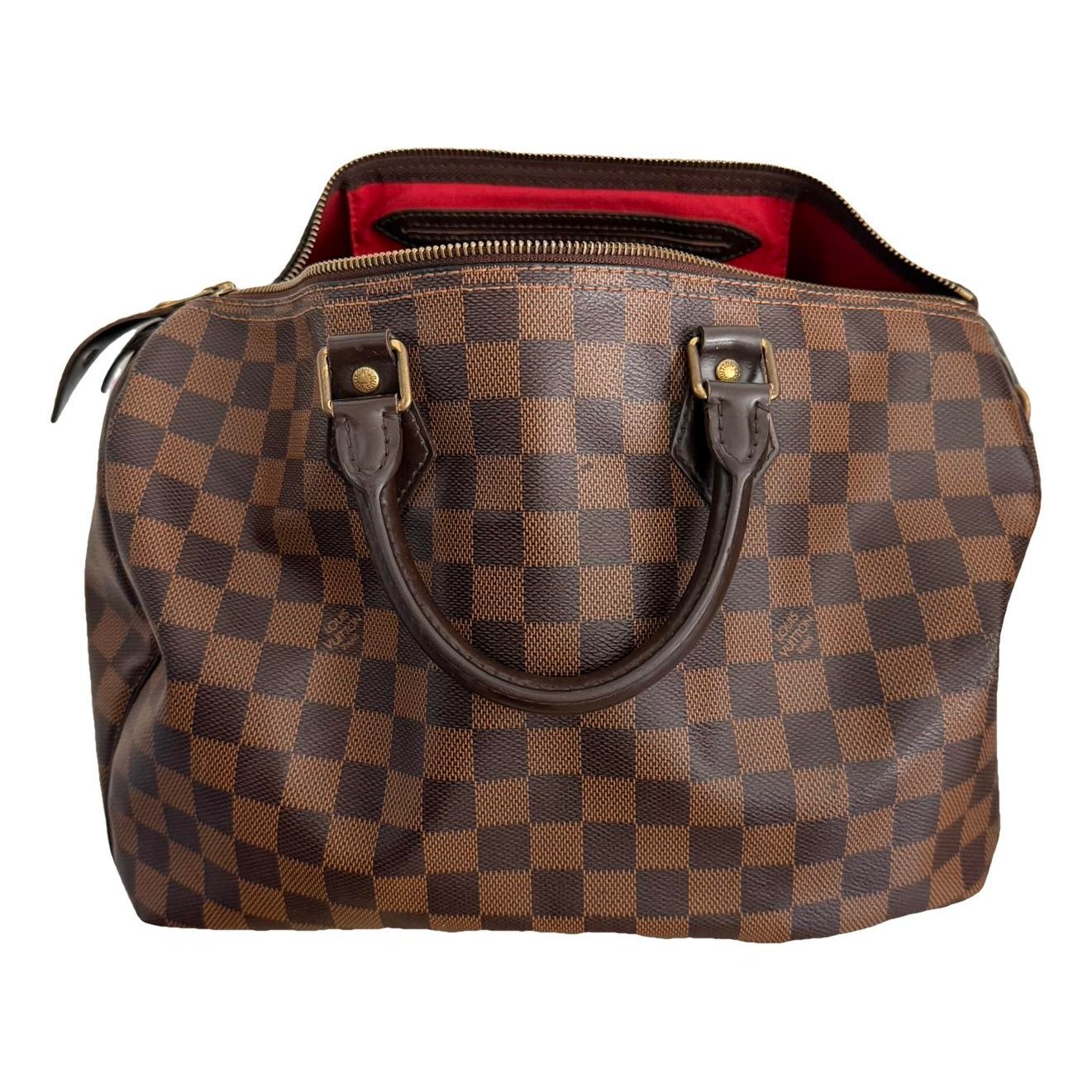 Speedy leather handbag