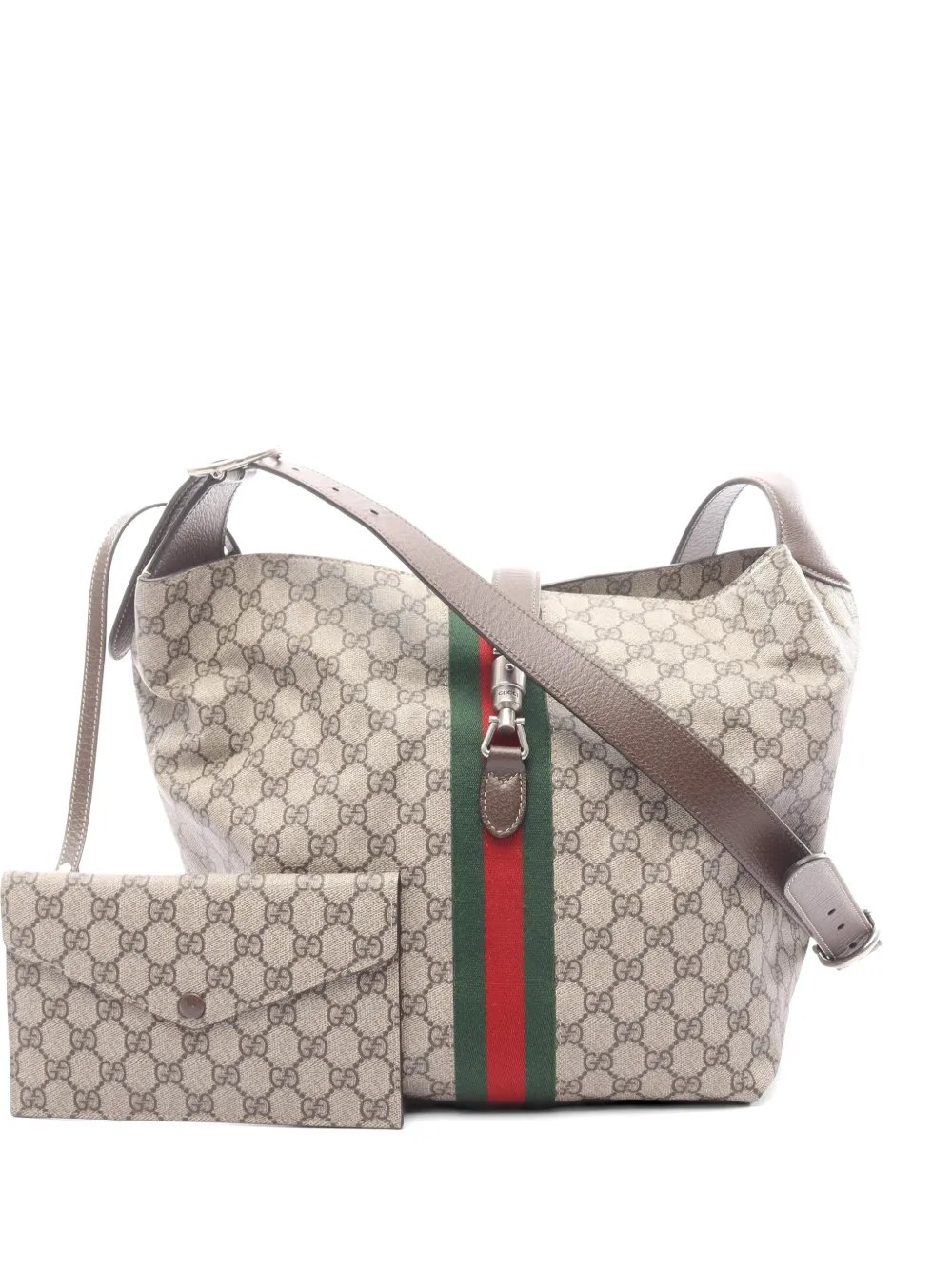 10s Jackie 1961 web-stripe shoulder bag