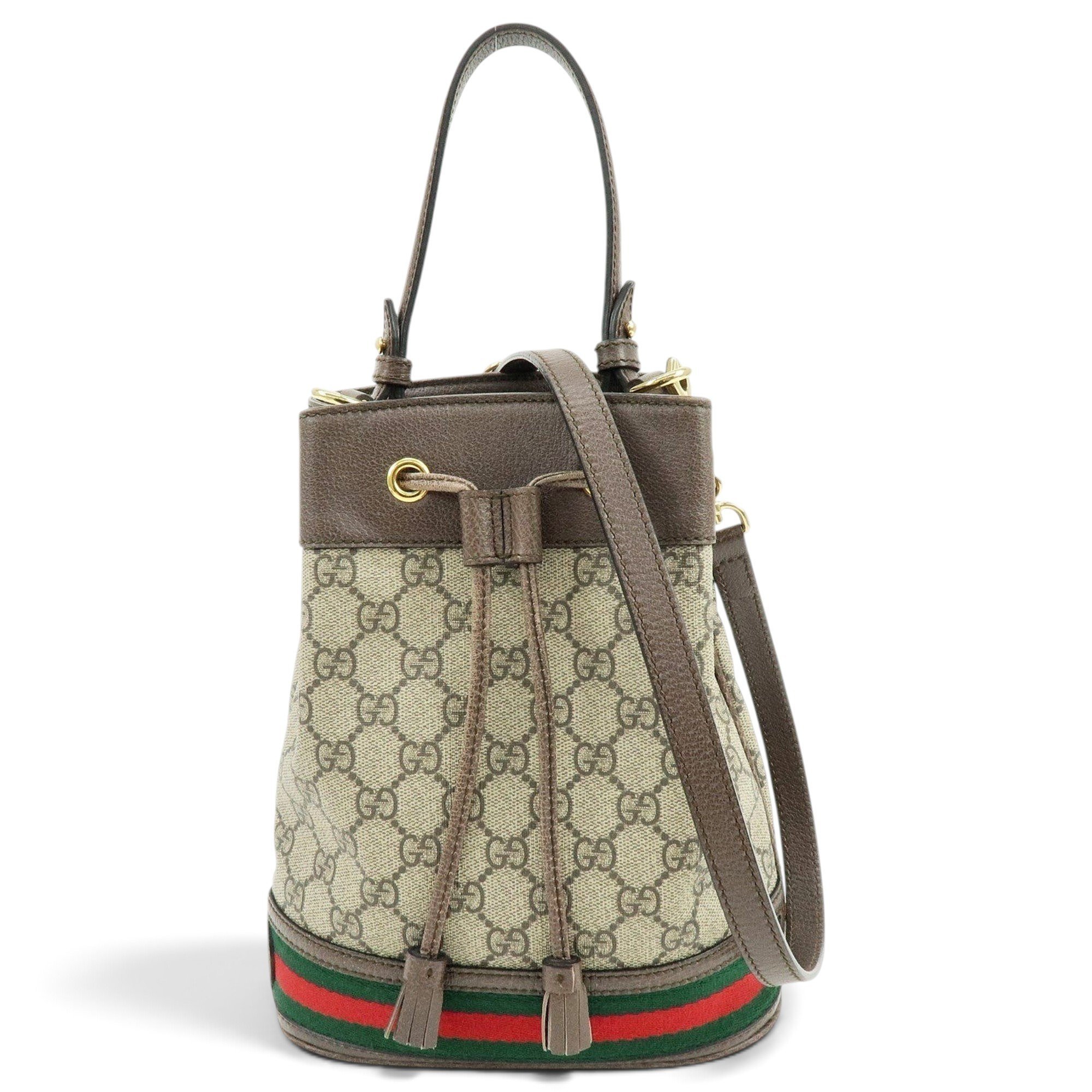 Ophidia GG Supreme leather bag