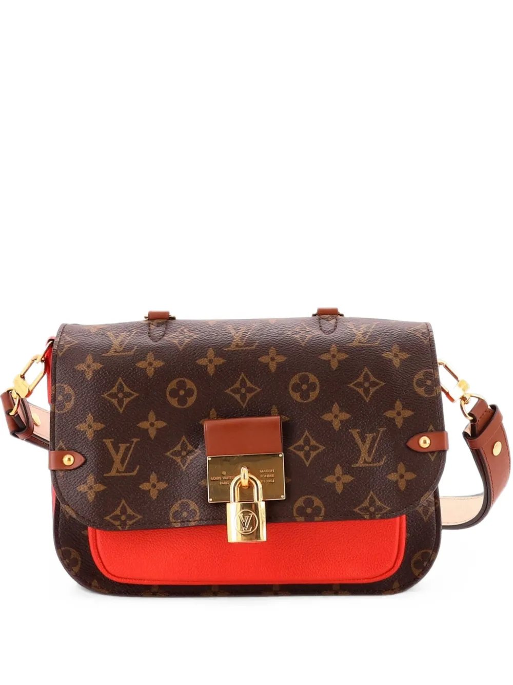 Vaugirard Handbag Monogram Canvas with Leather satchel