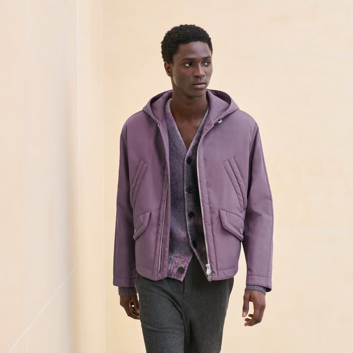 Bruyère Hooded Jacket With Bridle Detail
