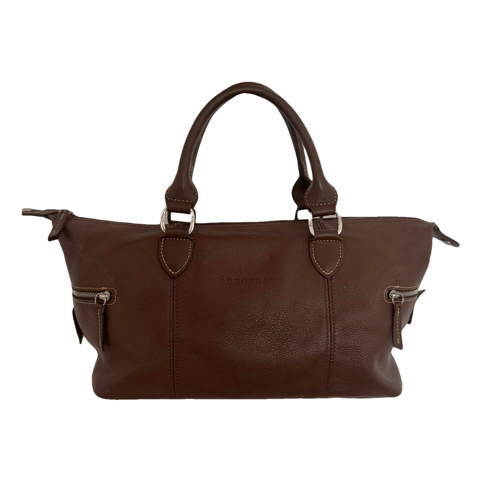 Leather handbag