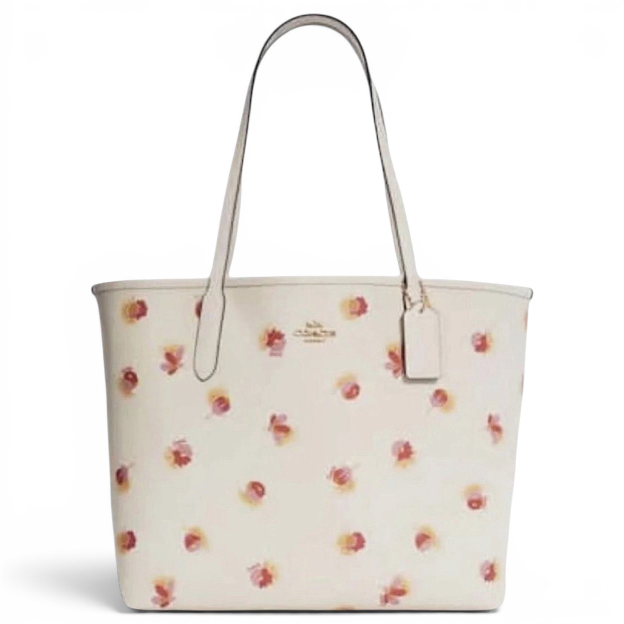 Leather tote