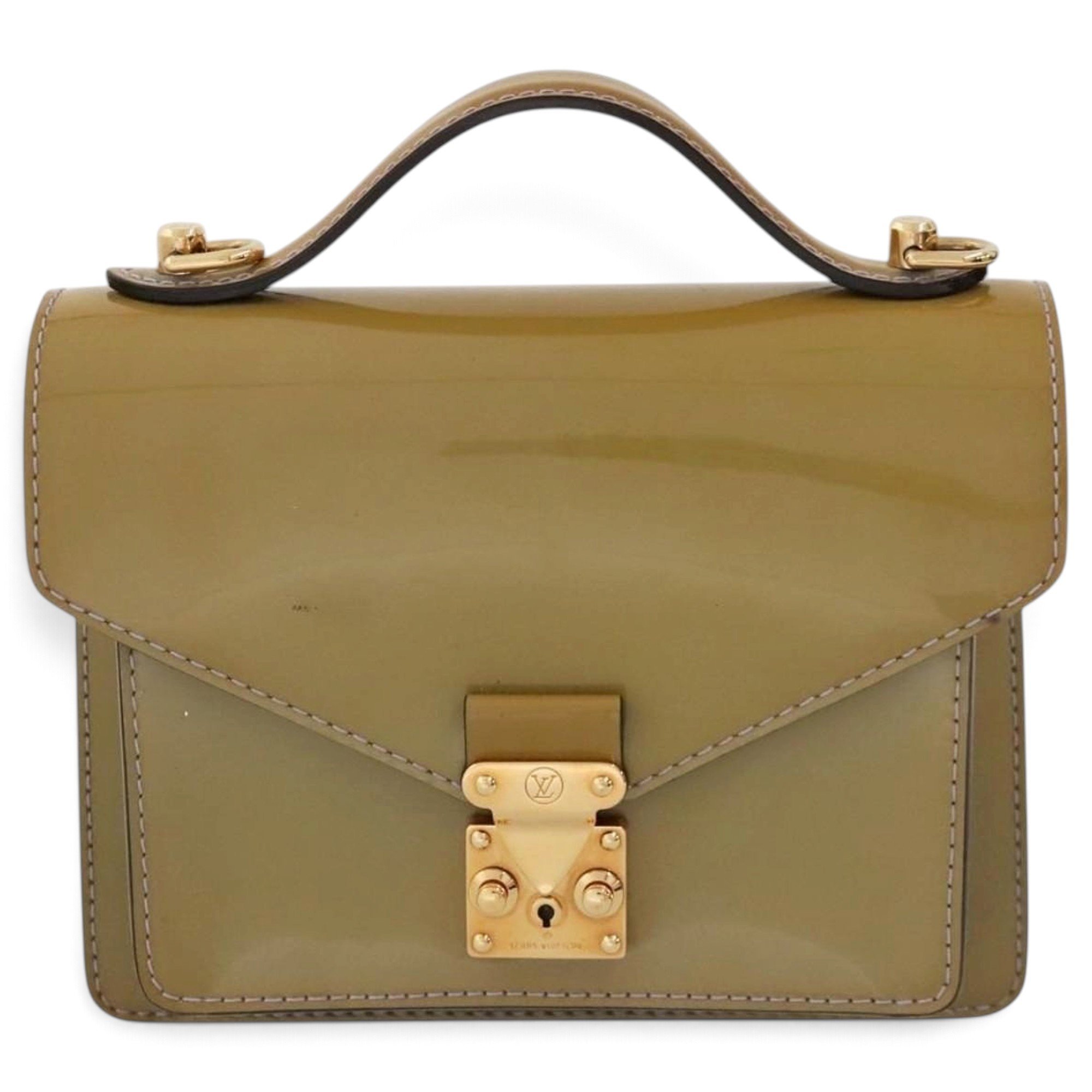 Monceau patent leather handbag