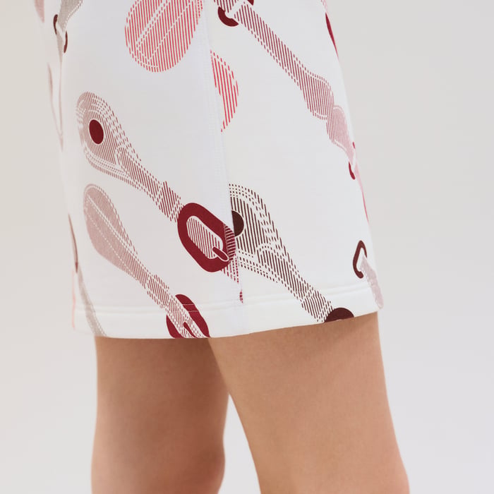 Blanc Naturel "Coaching Remix" Miniskirt