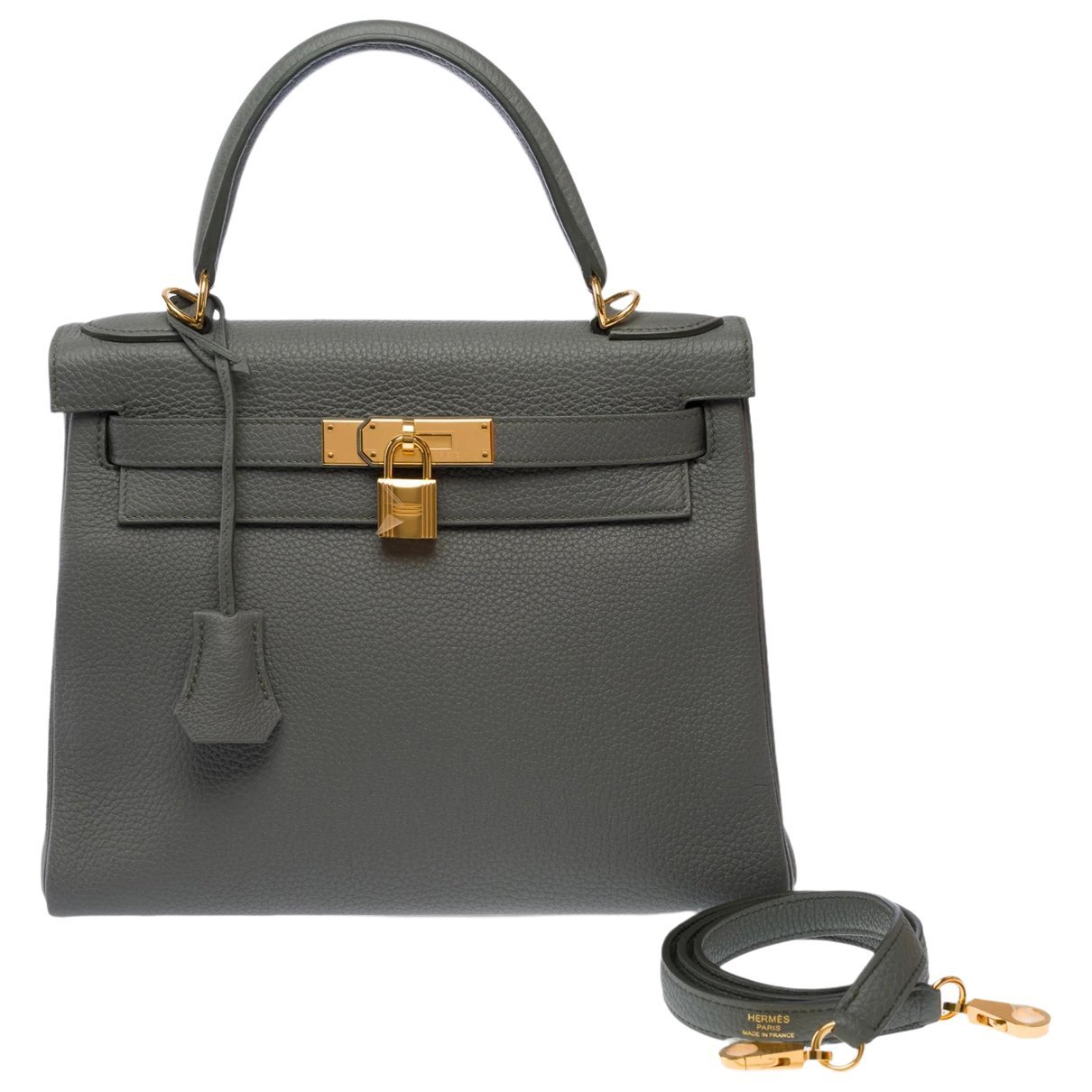 Kelly 28 leather handbag