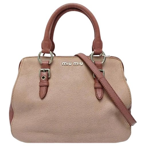 Vitello leather handbag