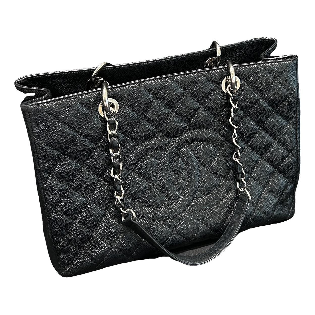 Grand shopping leather tote