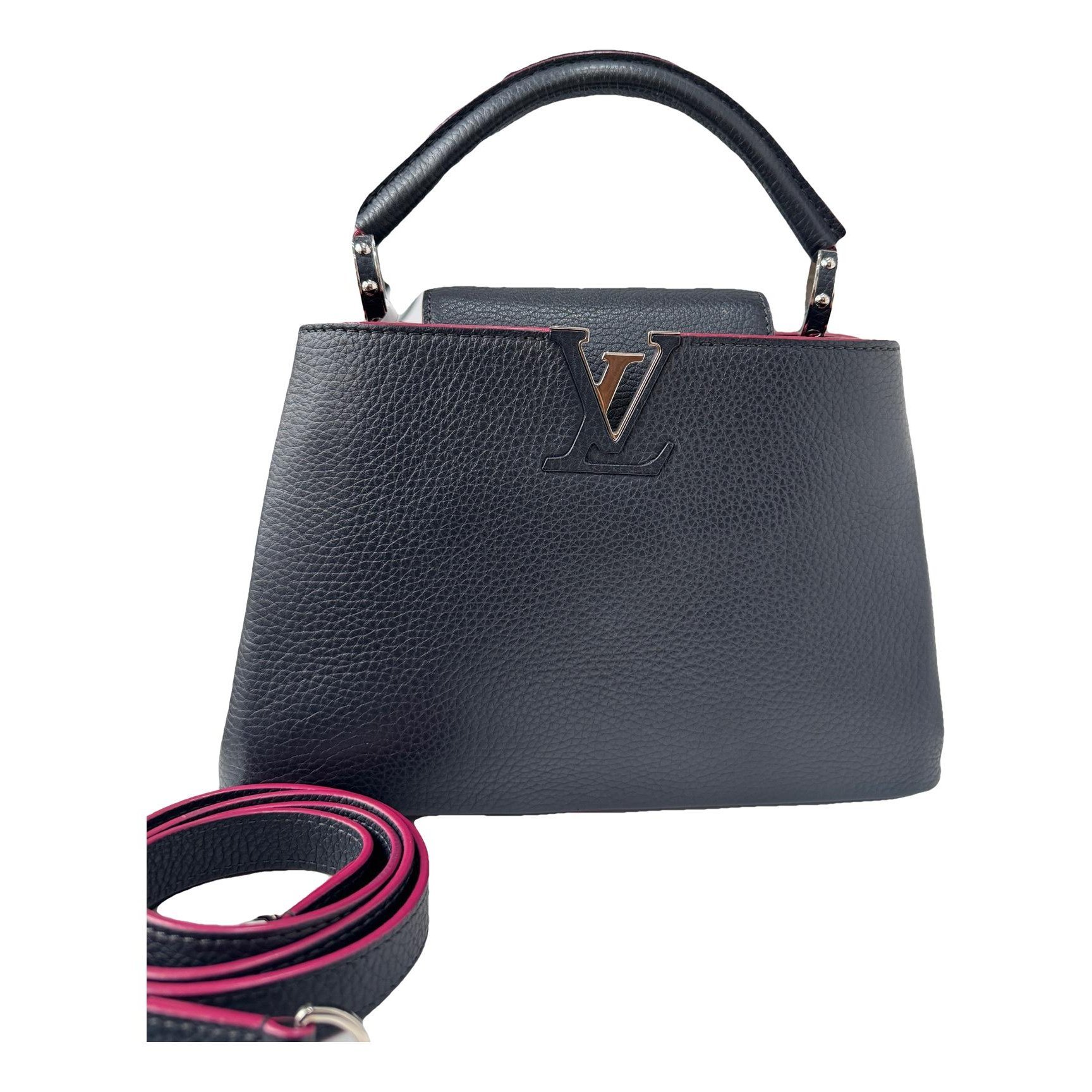 Capucines leather handbag