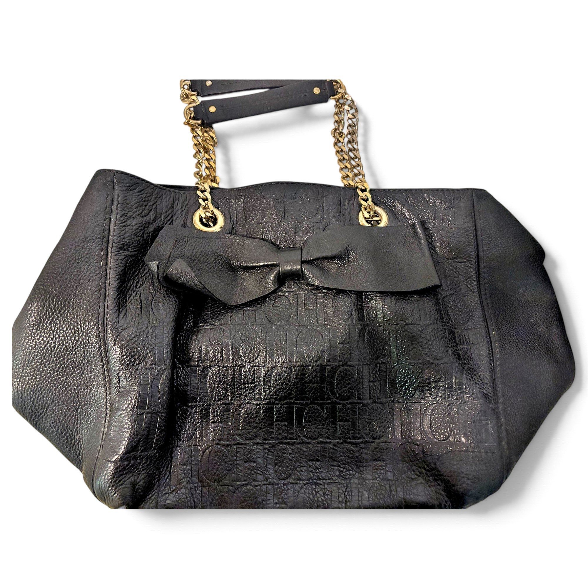 Leather tote