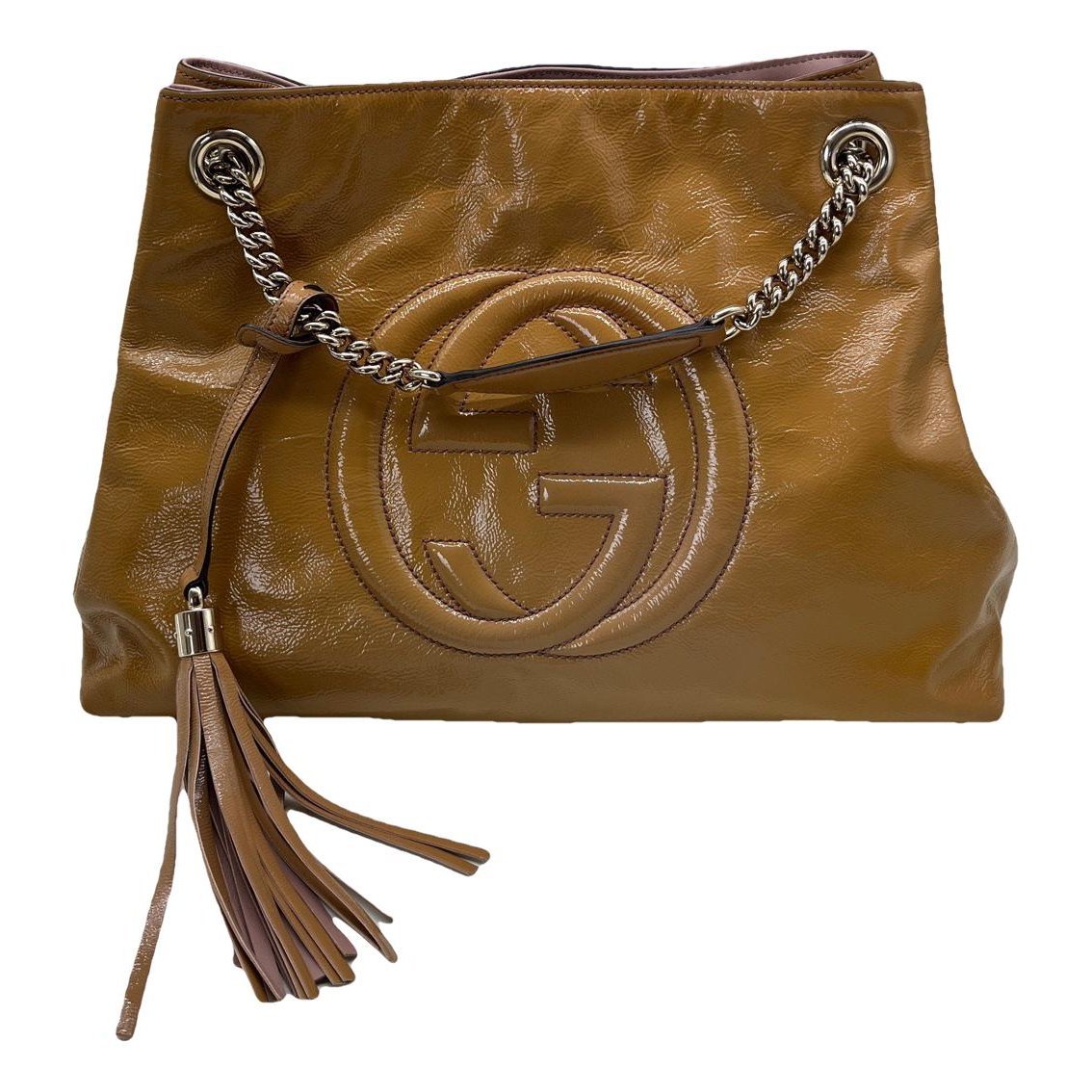 Leather tote