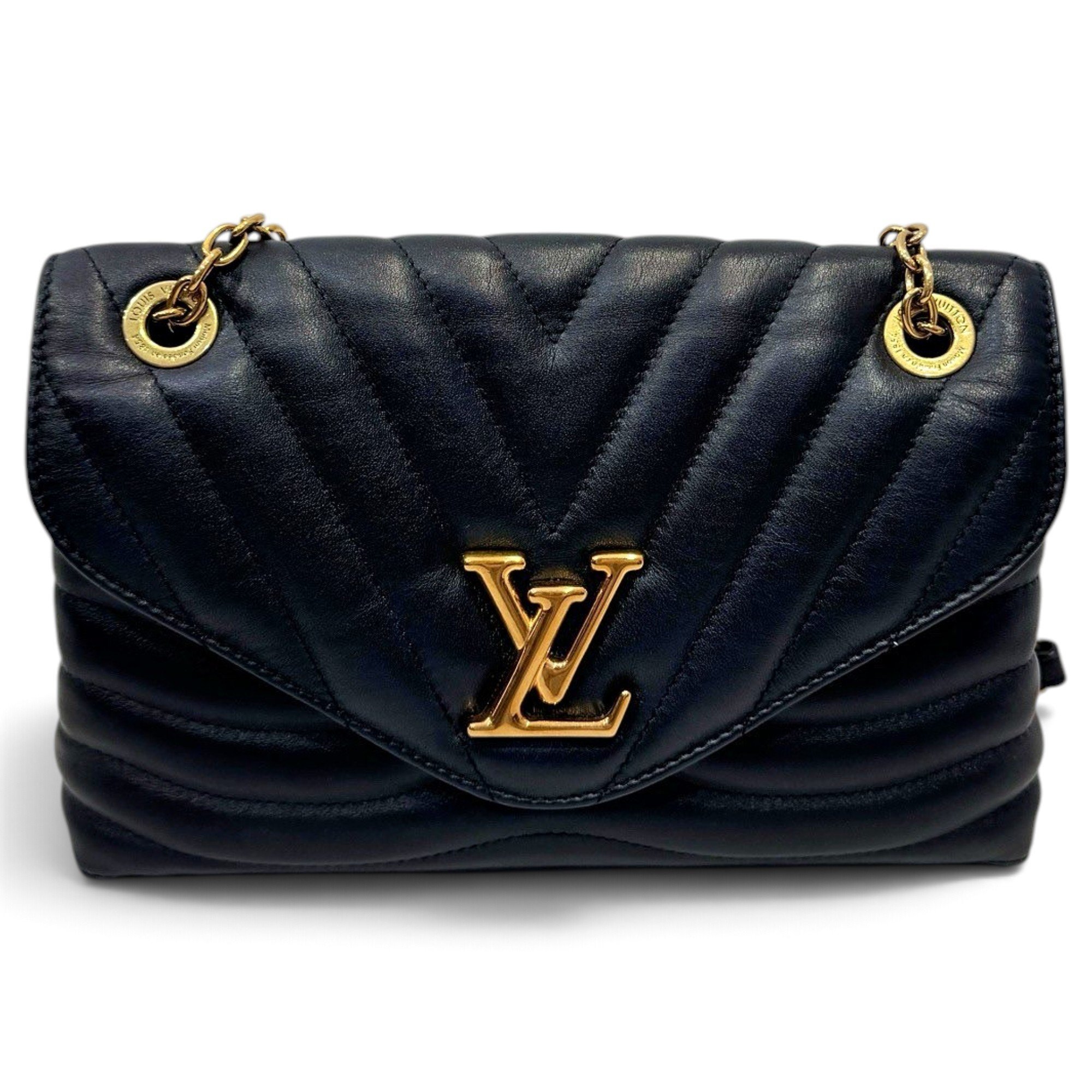 New Wave leather handbag