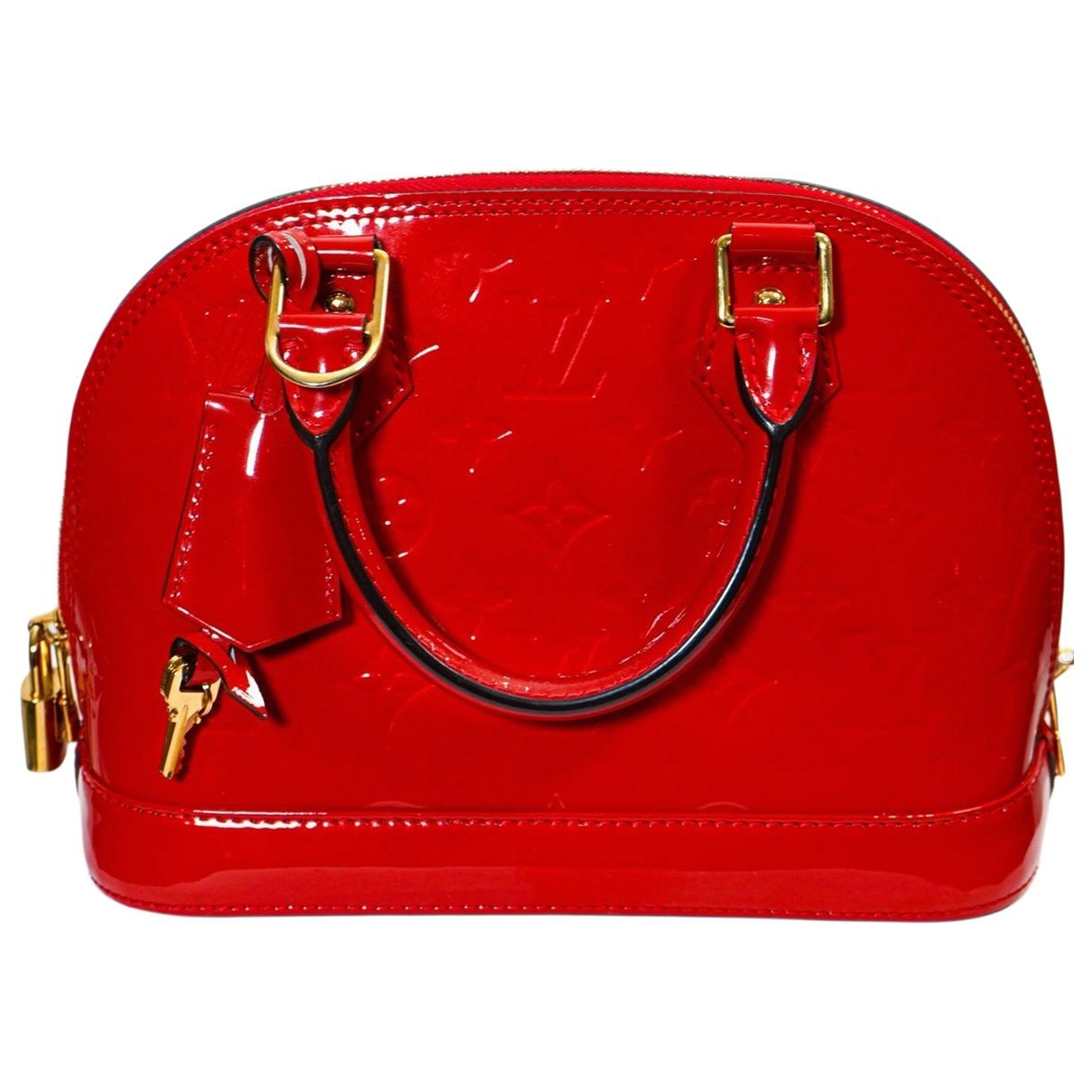 Alma BB patent leather handbag