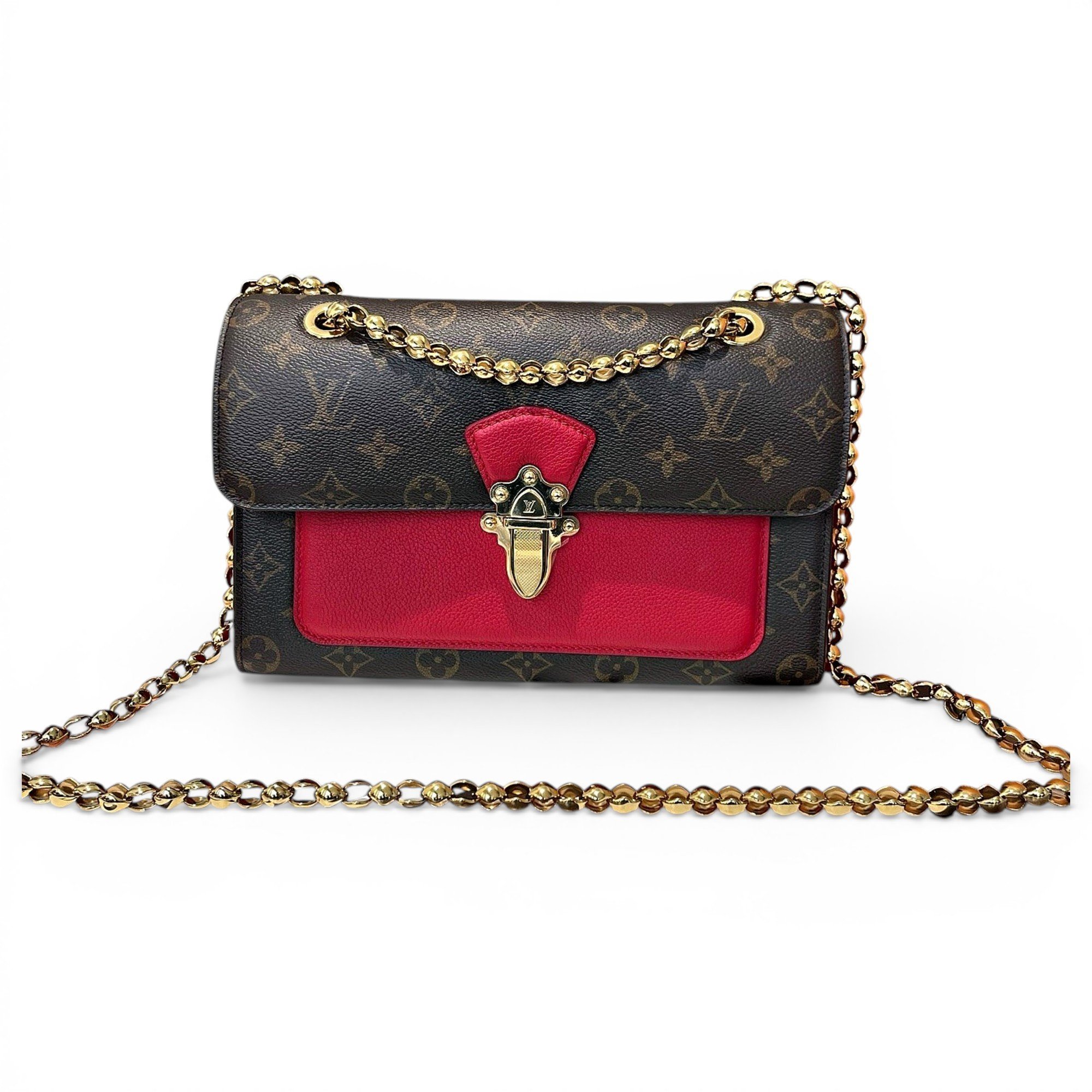 Victoire leather handbag