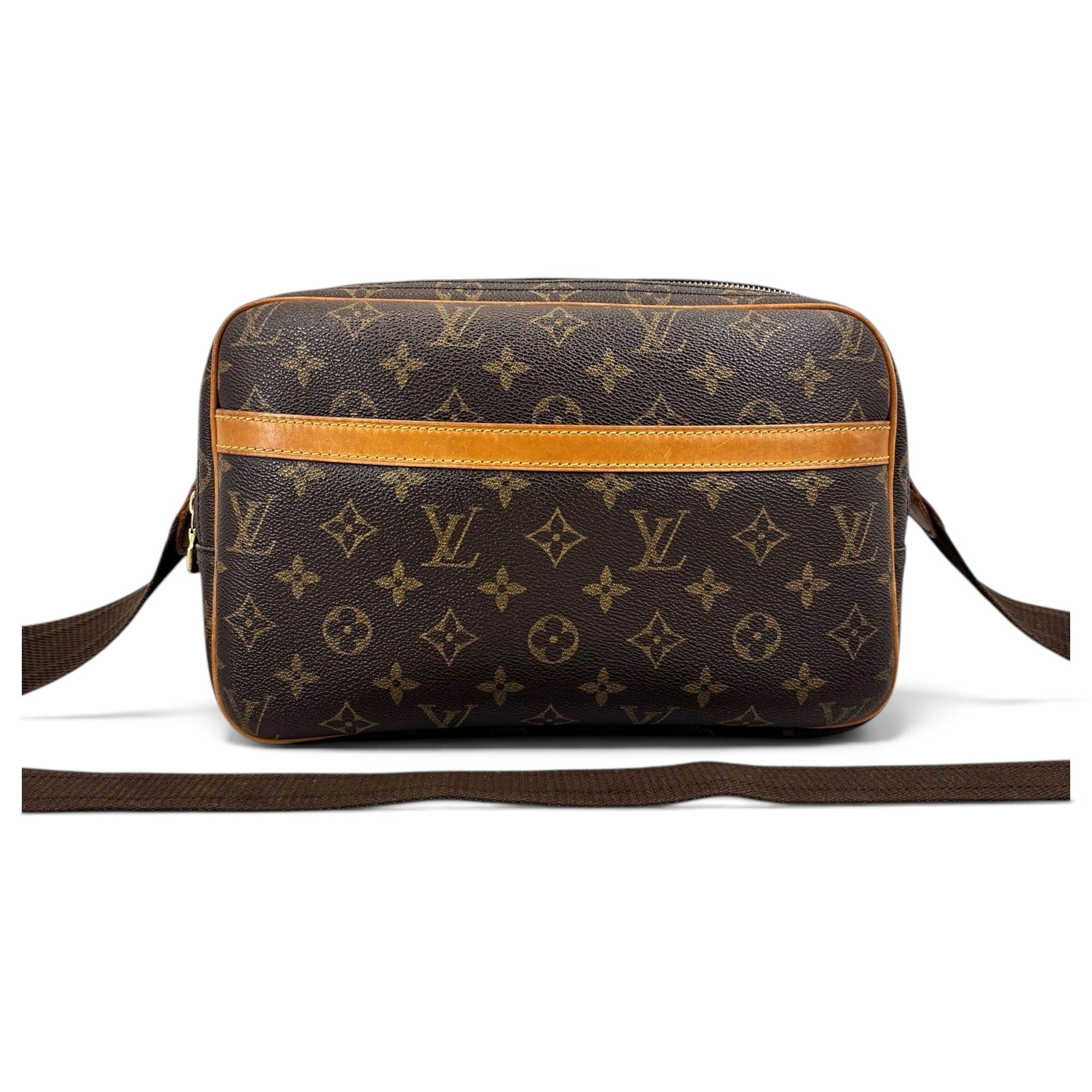 Reporter cloth handbag