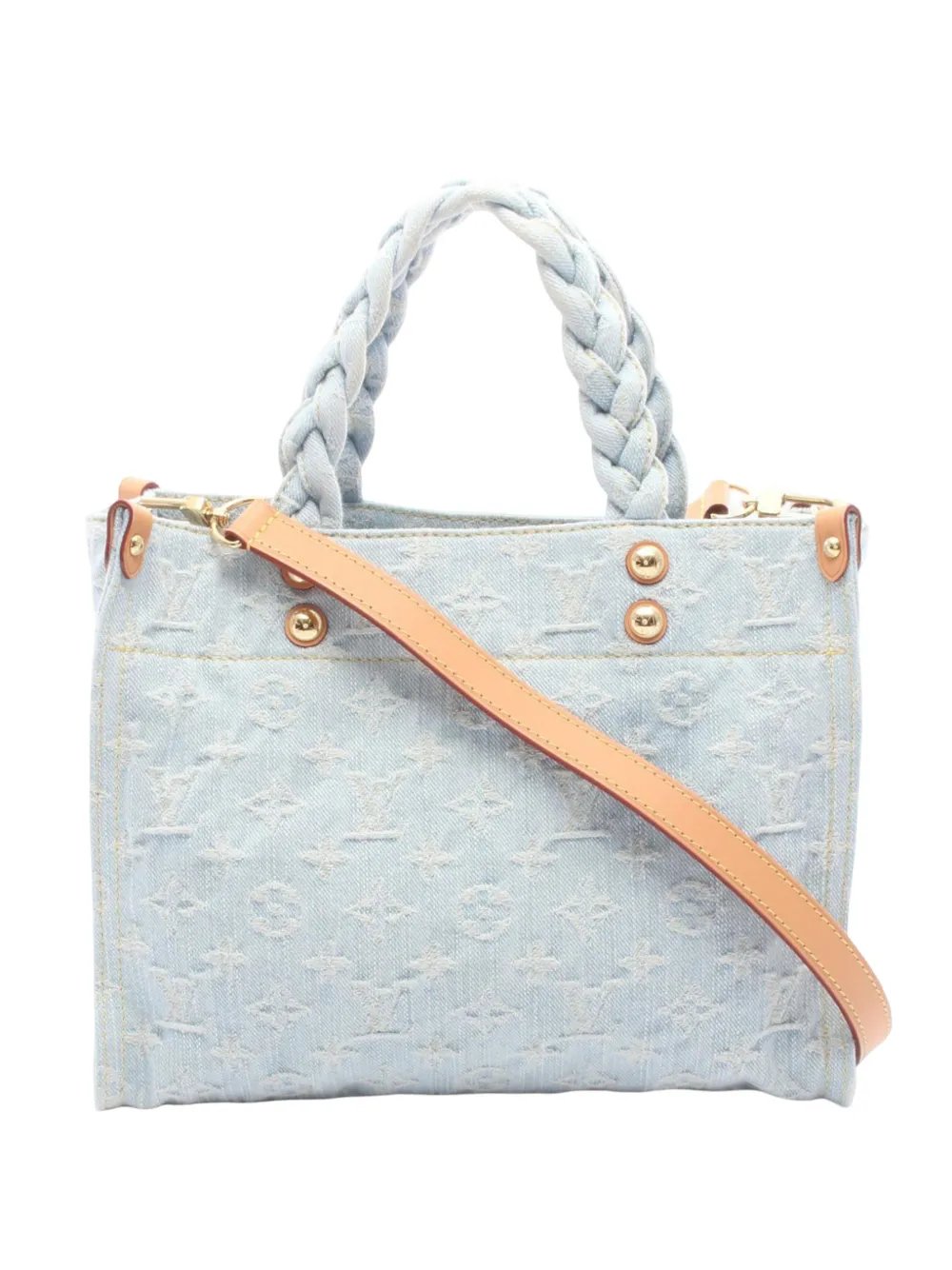 2021-2026 Monogram Denim Let Go PM satchel