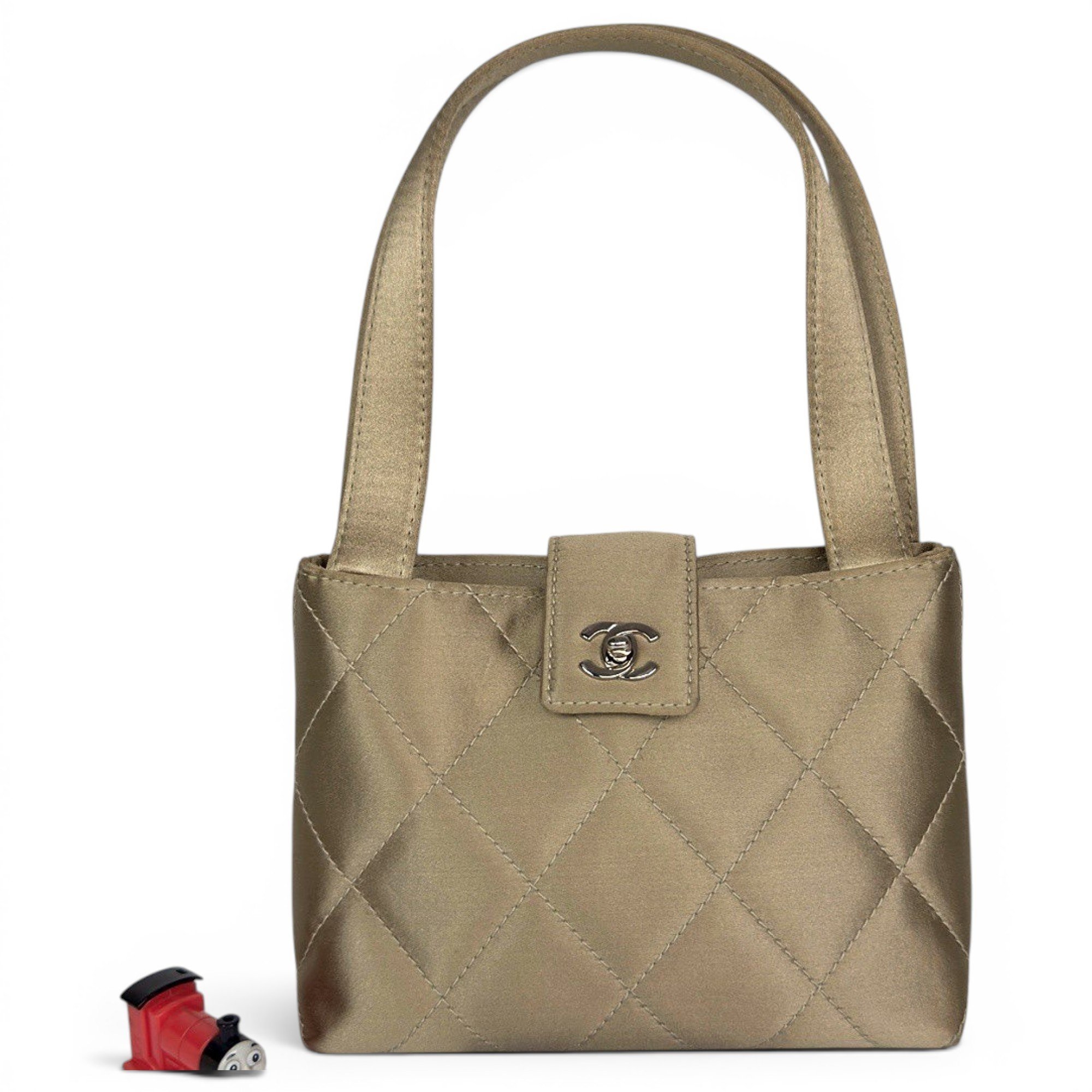 Girl silk handbag