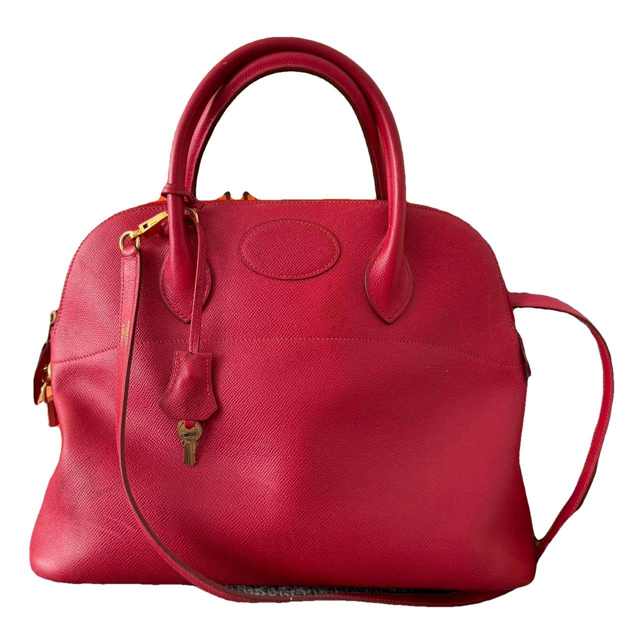 Bolide leather handbag