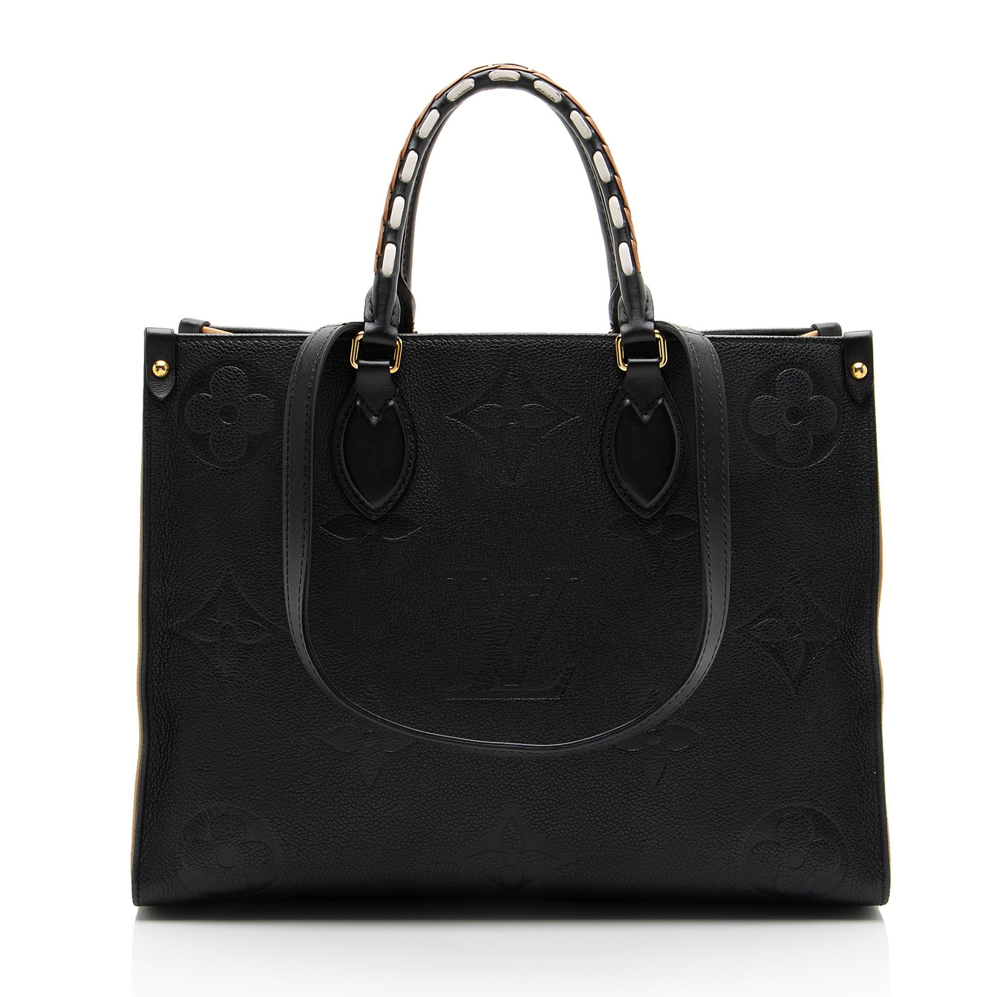 Leather tote