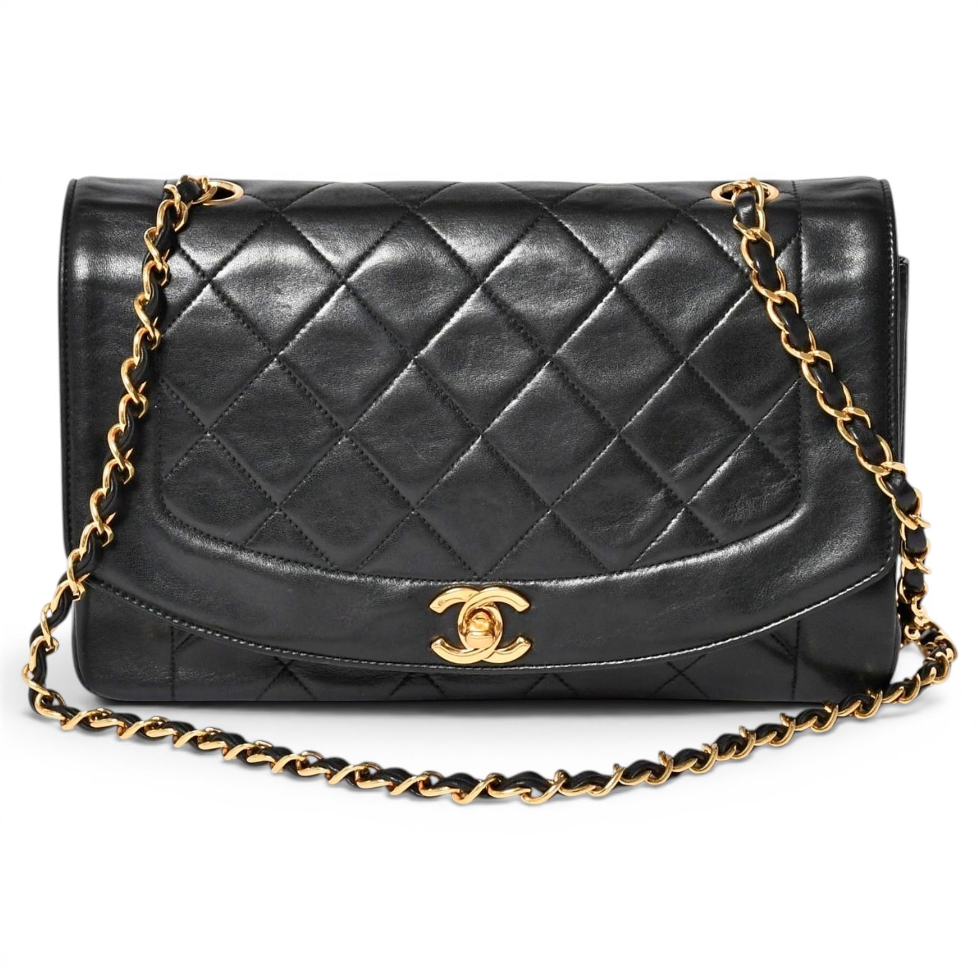 Diana leather handbag