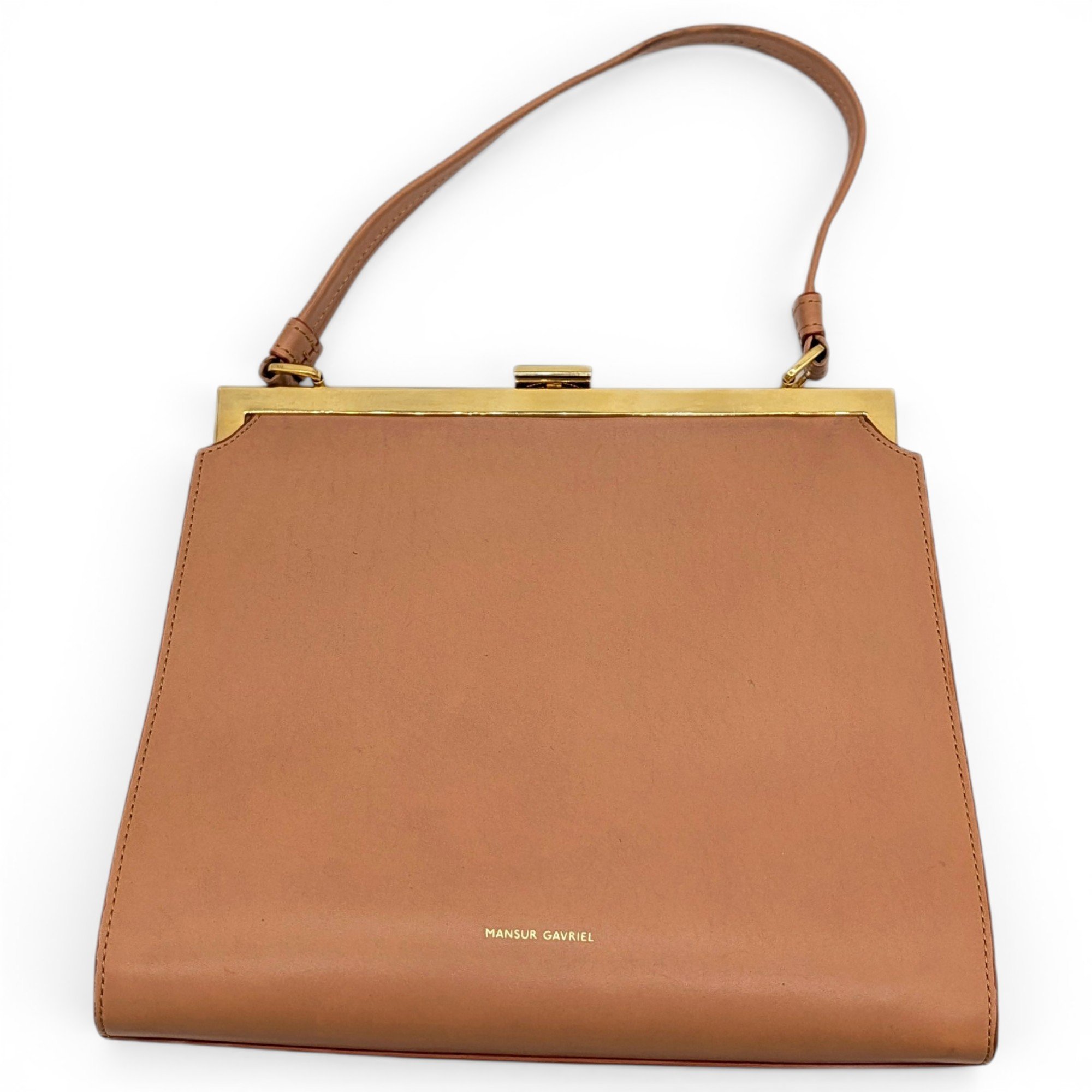 Leather satchel