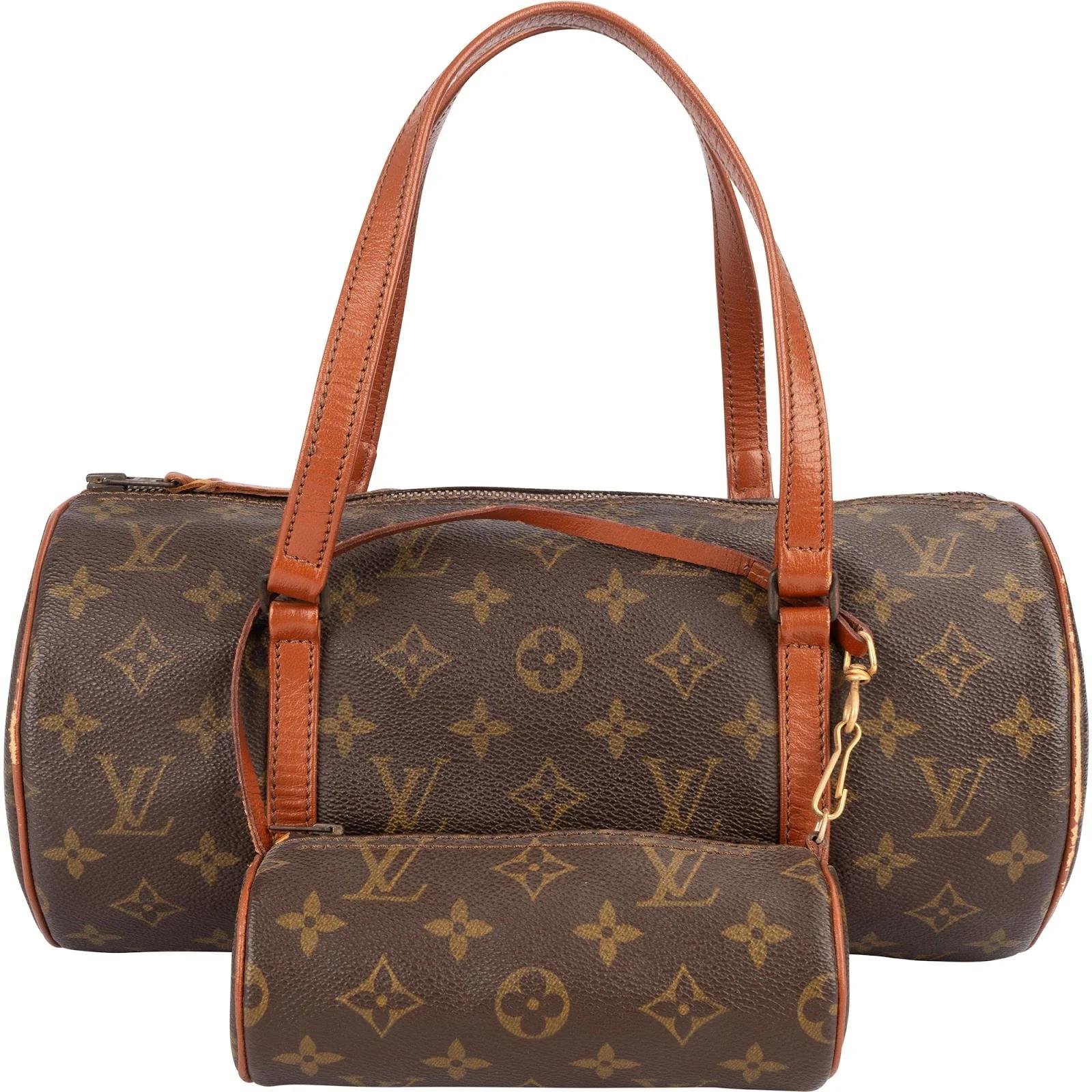 Papillon leather handbag