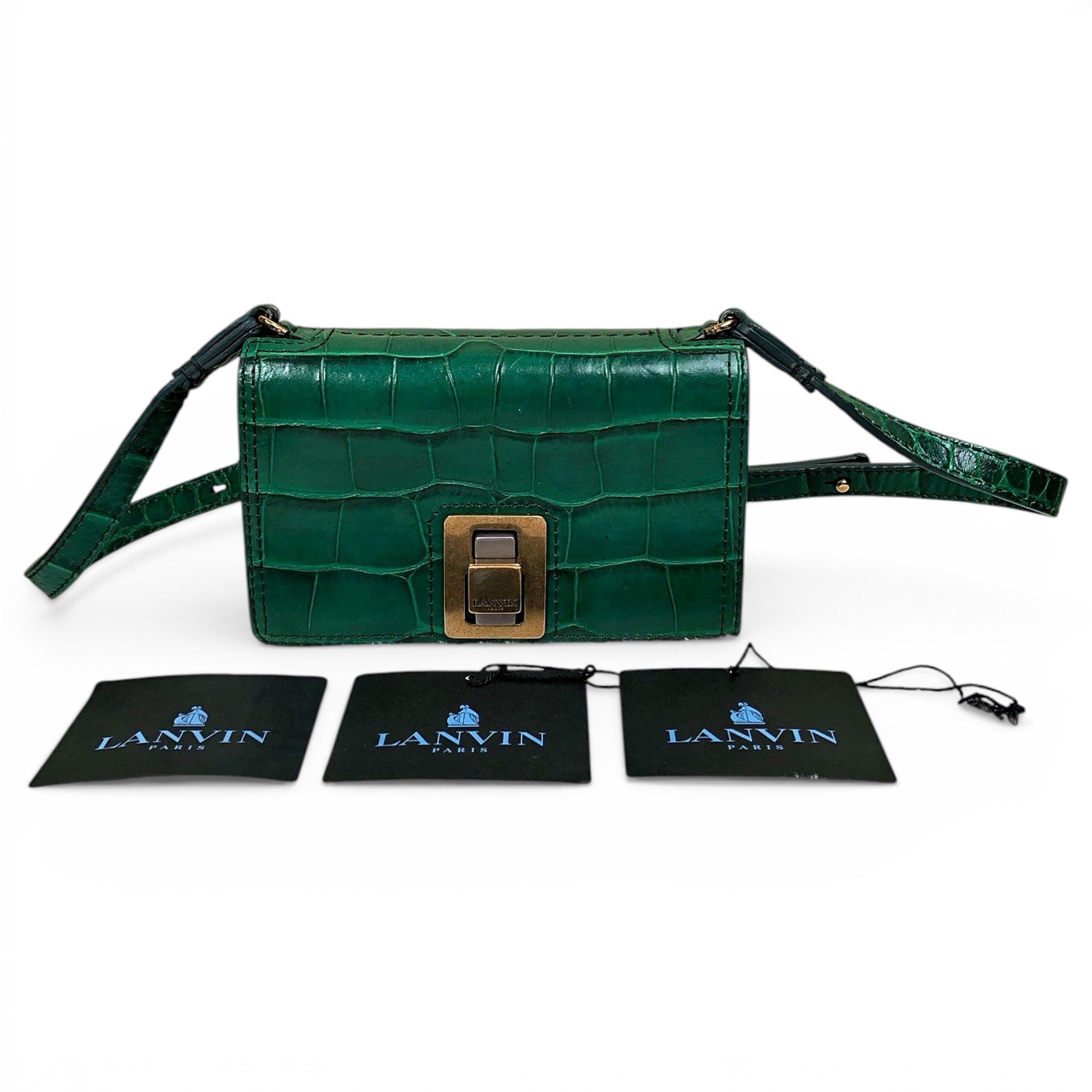 Leather crossbody bag