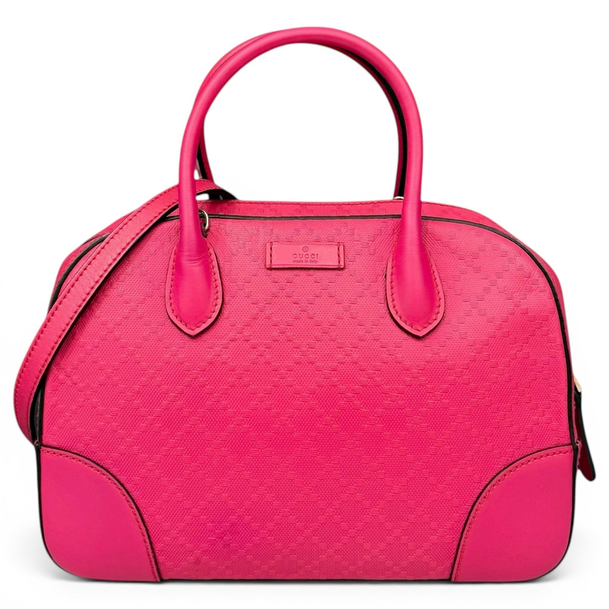 Boston pony-style calfskin handbag