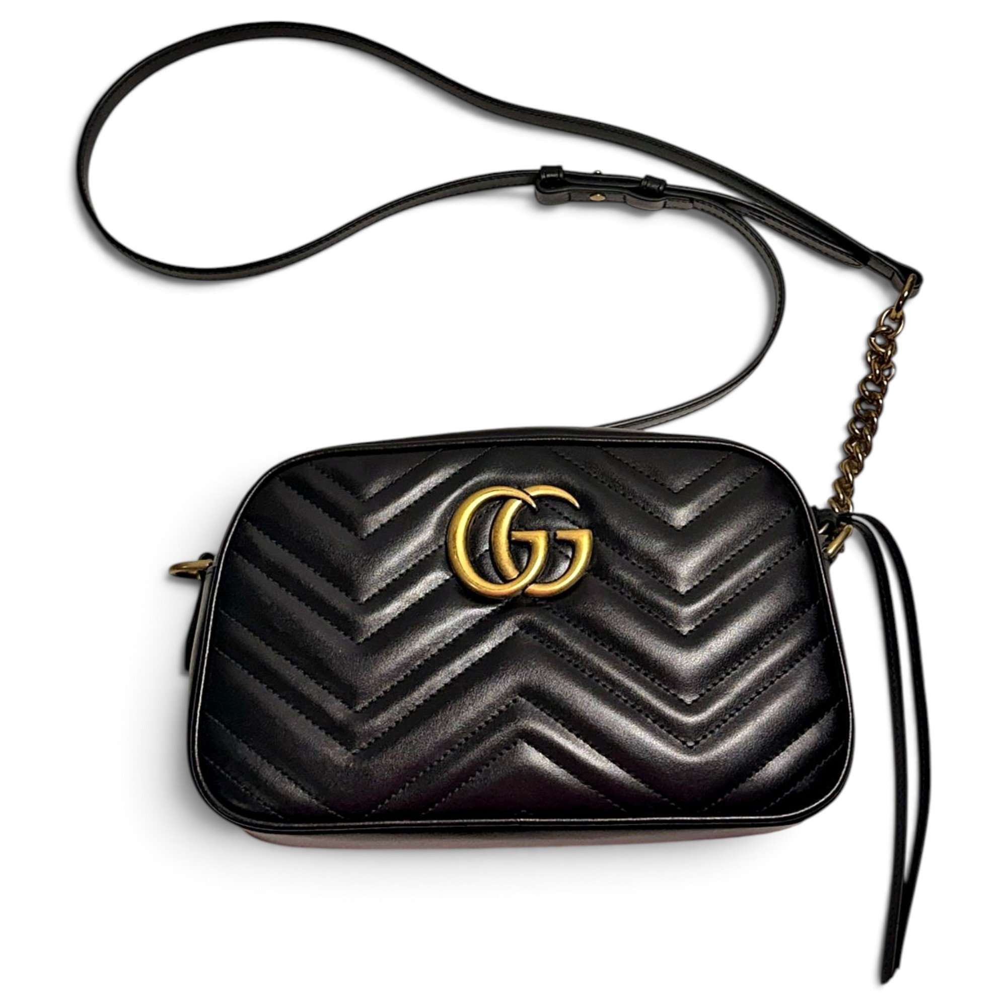 GG Marmont leather crossbody bag